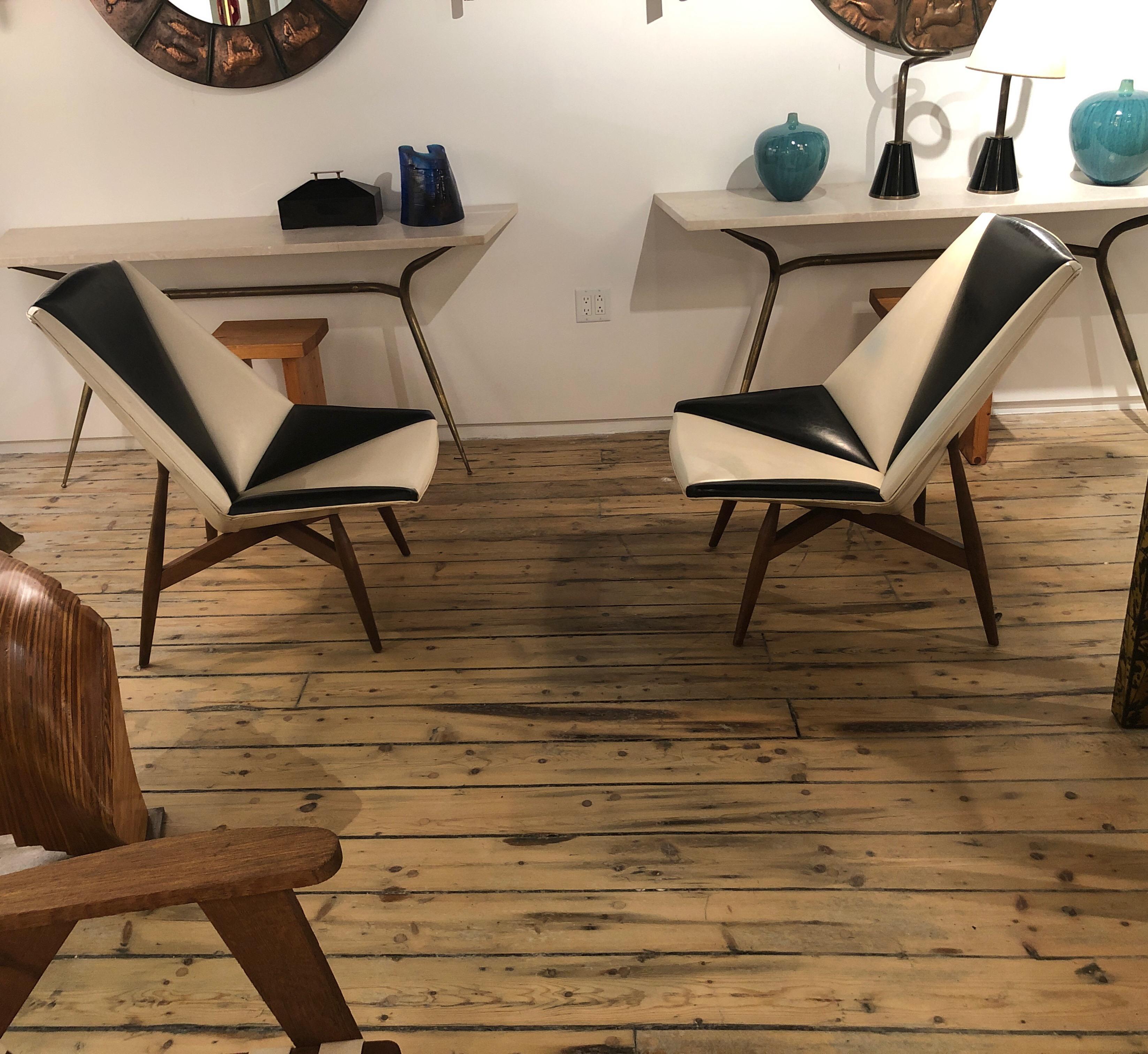 Pair of Midcentury Armchairs For Sale 13