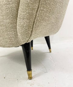 Pair of Mid-Century Armchairs, Italy 1950s