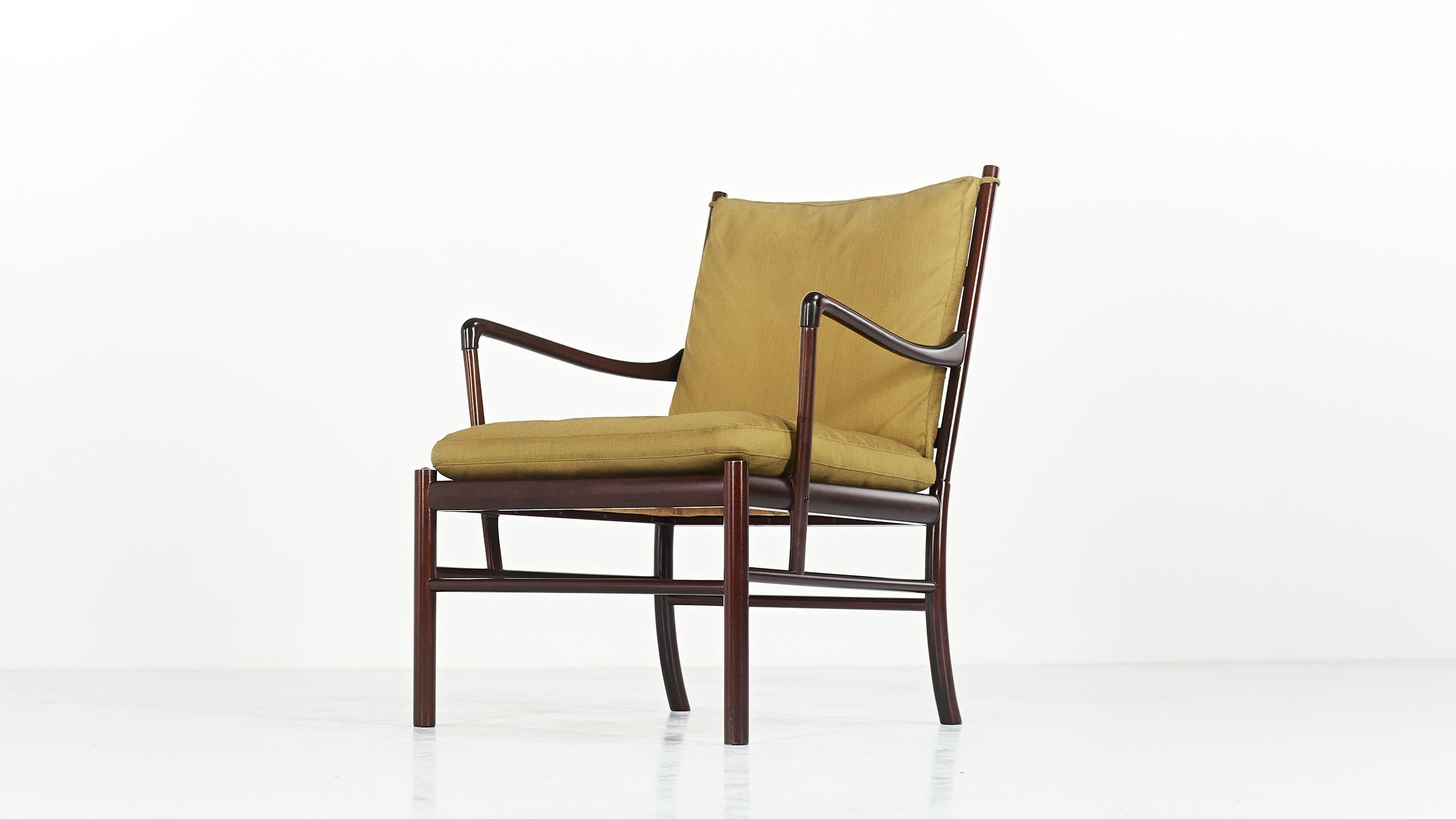 Pair of Mid-Century Armchairs Model PJ149 by Ole Wanscher for Poul Jeppesen For Sale 8