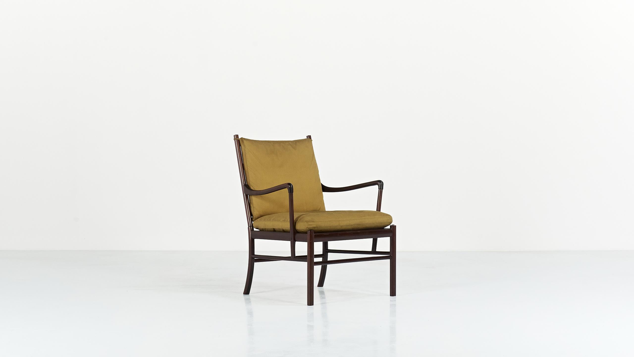 Ein Paar Sessel aus der Mitte des Jahrhunderts, Modell PJ149 von Ole Wanscher für Poul Jeppesen im Angebot 1