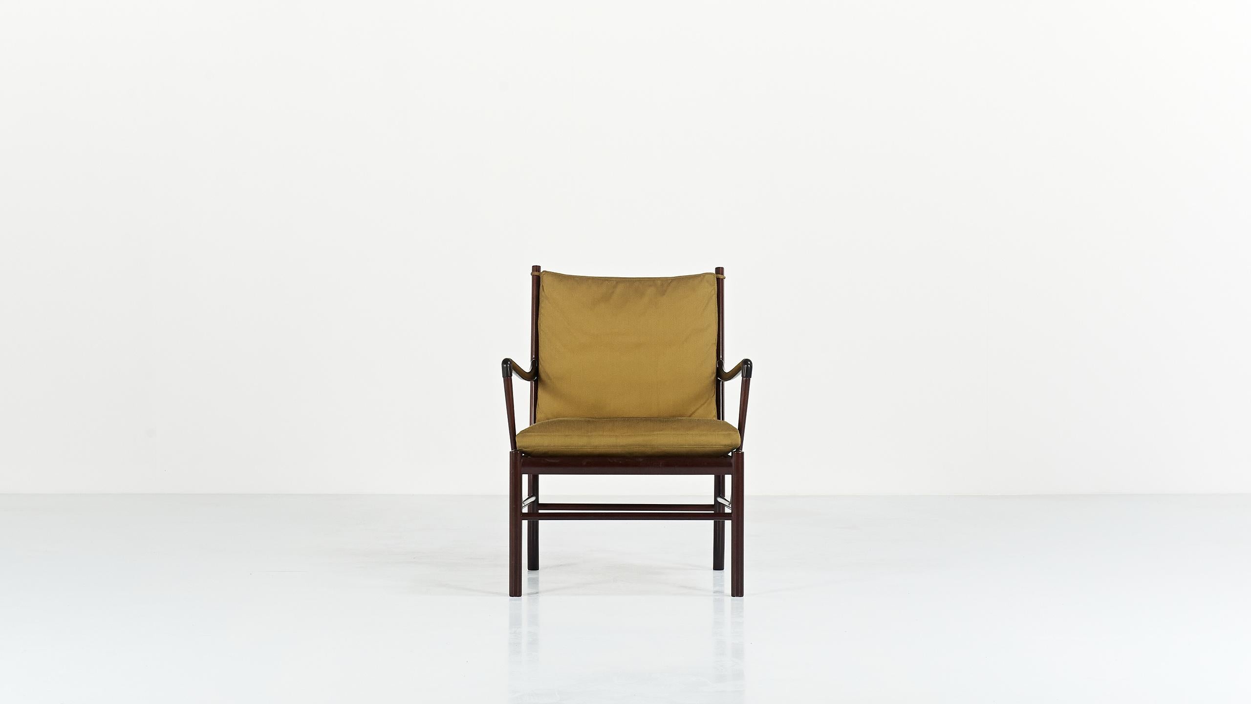 Ein Paar Sessel aus der Mitte des Jahrhunderts, Modell PJ149 von Ole Wanscher für Poul Jeppesen im Angebot 2