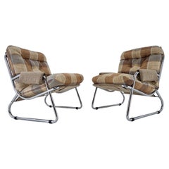 Vintage Pair of Mid Century Armchairs, Peter Hoyte, 1970s