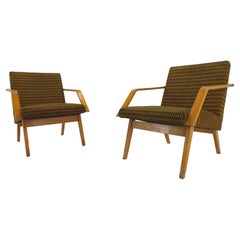 Paire de fauteuils du milieu du siècle TON, années 1970