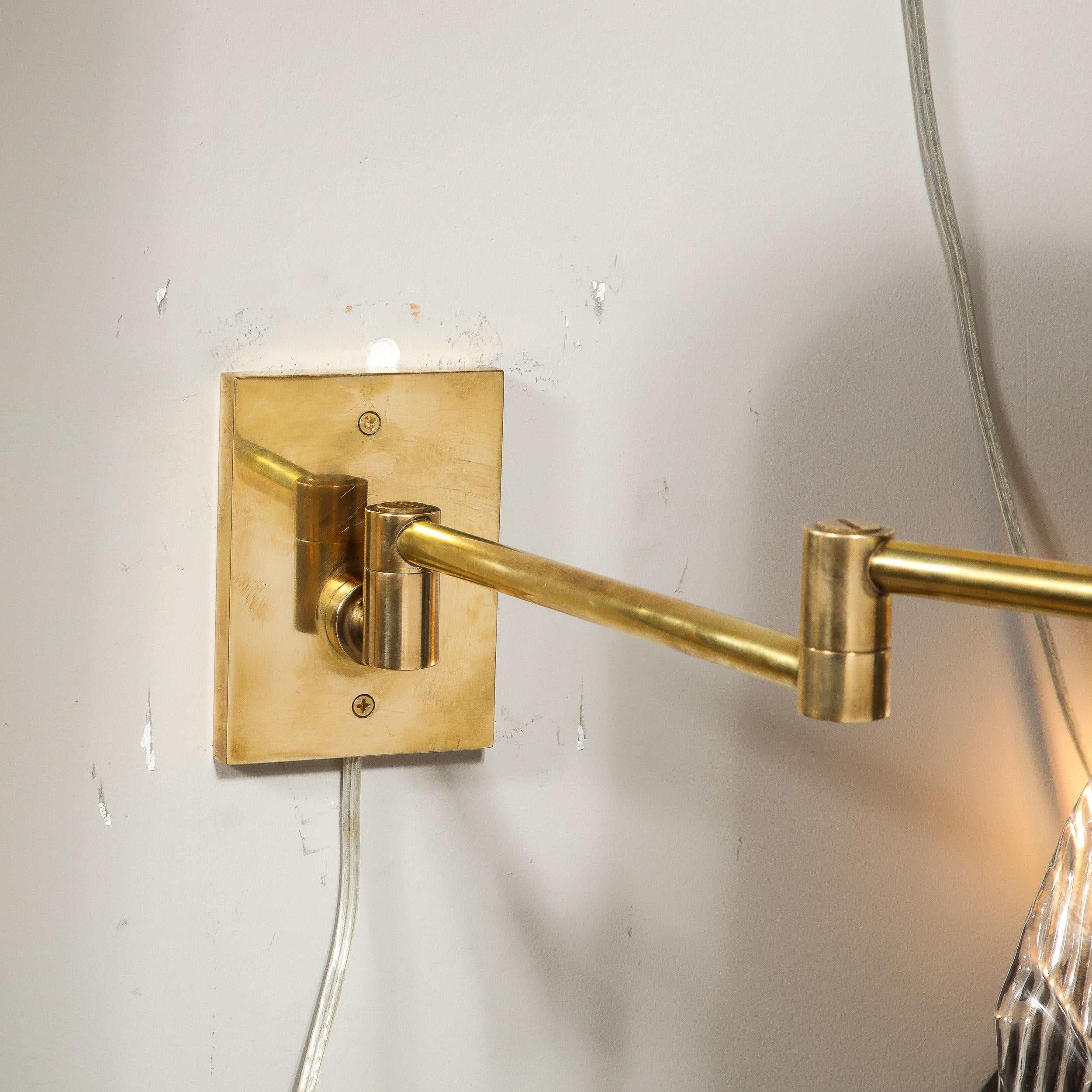 Pair of Mid-Century Articulating Wall Sconces by George Hansen for Metalarte  4
