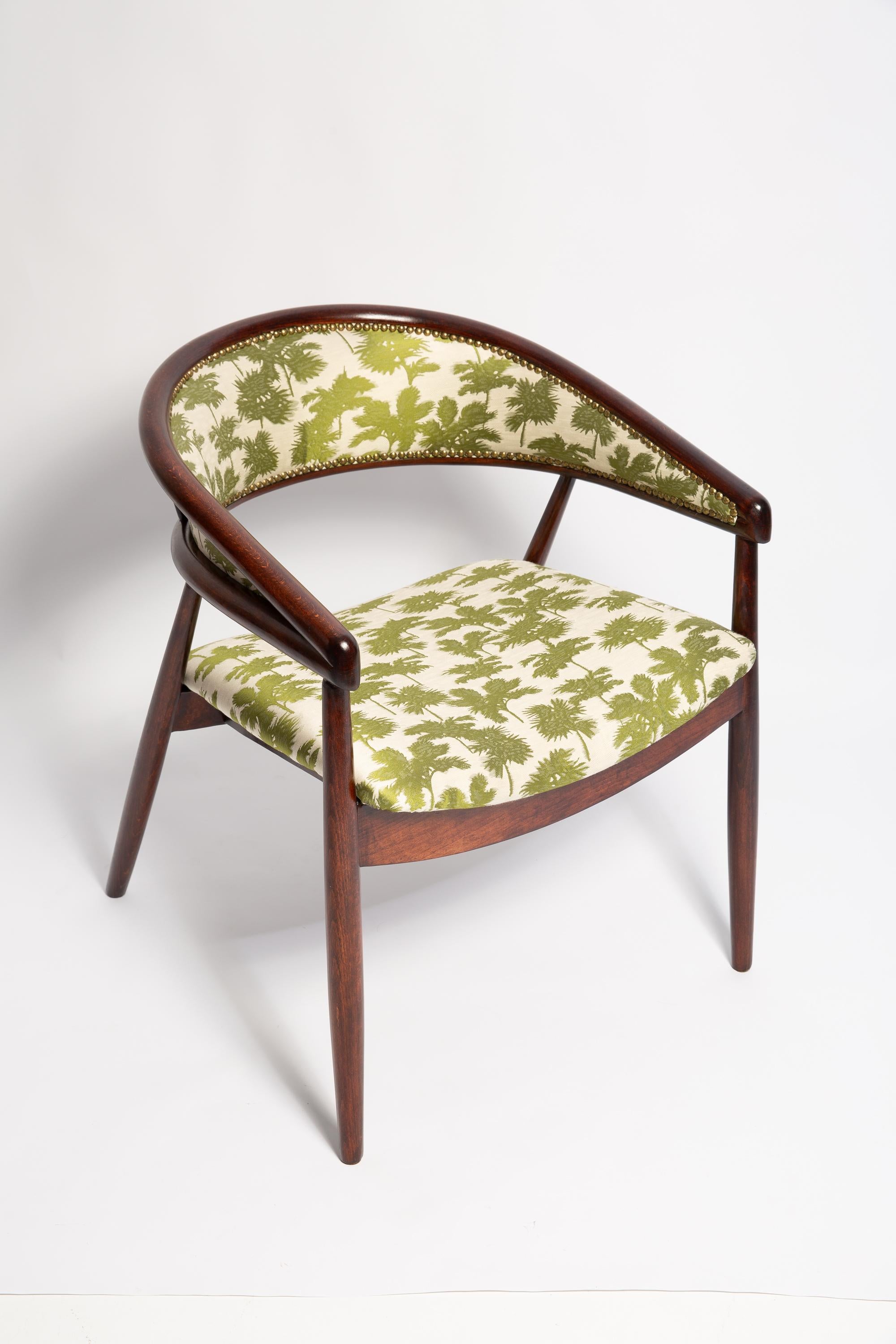 Pair of Mid Century B-3300 Armchairs, Be Bop A Lula Jacquard, 1960s, Europe For Sale 2