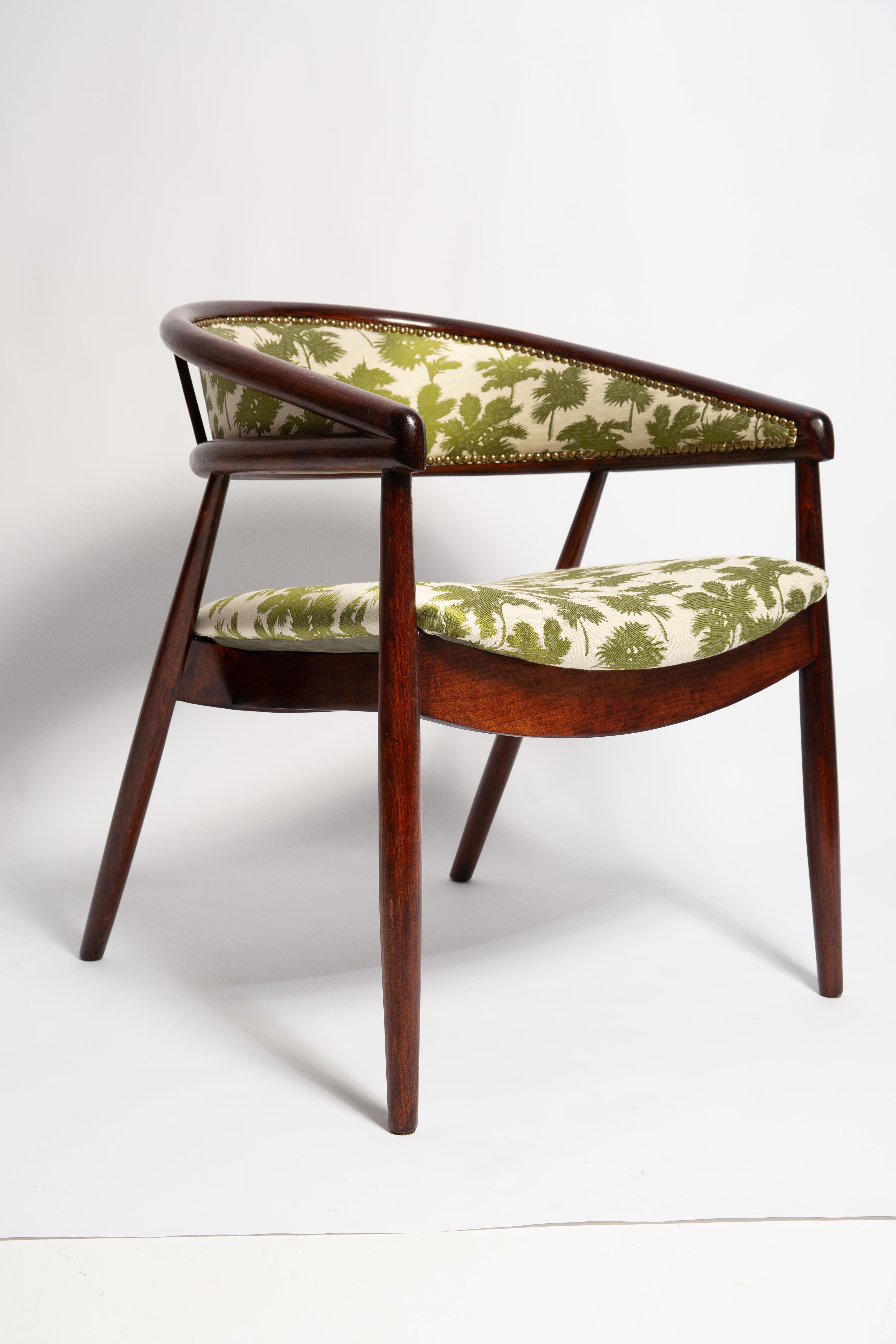 Pair of Mid Century B-3300 Armchairs, Be Bop A Lula Jacquard, 1960s, Europe For Sale 4