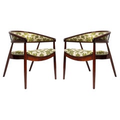 Pareja de Sillones de Mitad de Siglo B-3300, Be Bop A Lula Jacquard, Años 60, Europa