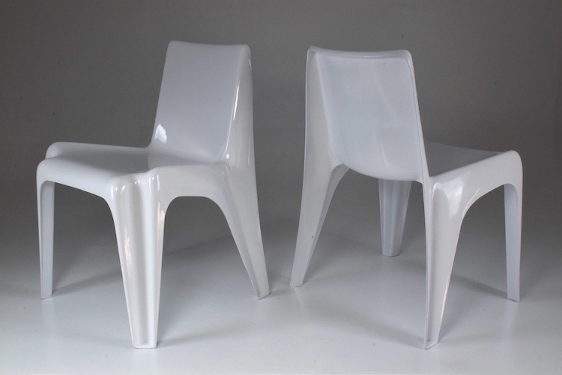 Pair of Midcentury BA1171 Chairs by Helmut Bätzner, 1960s 5