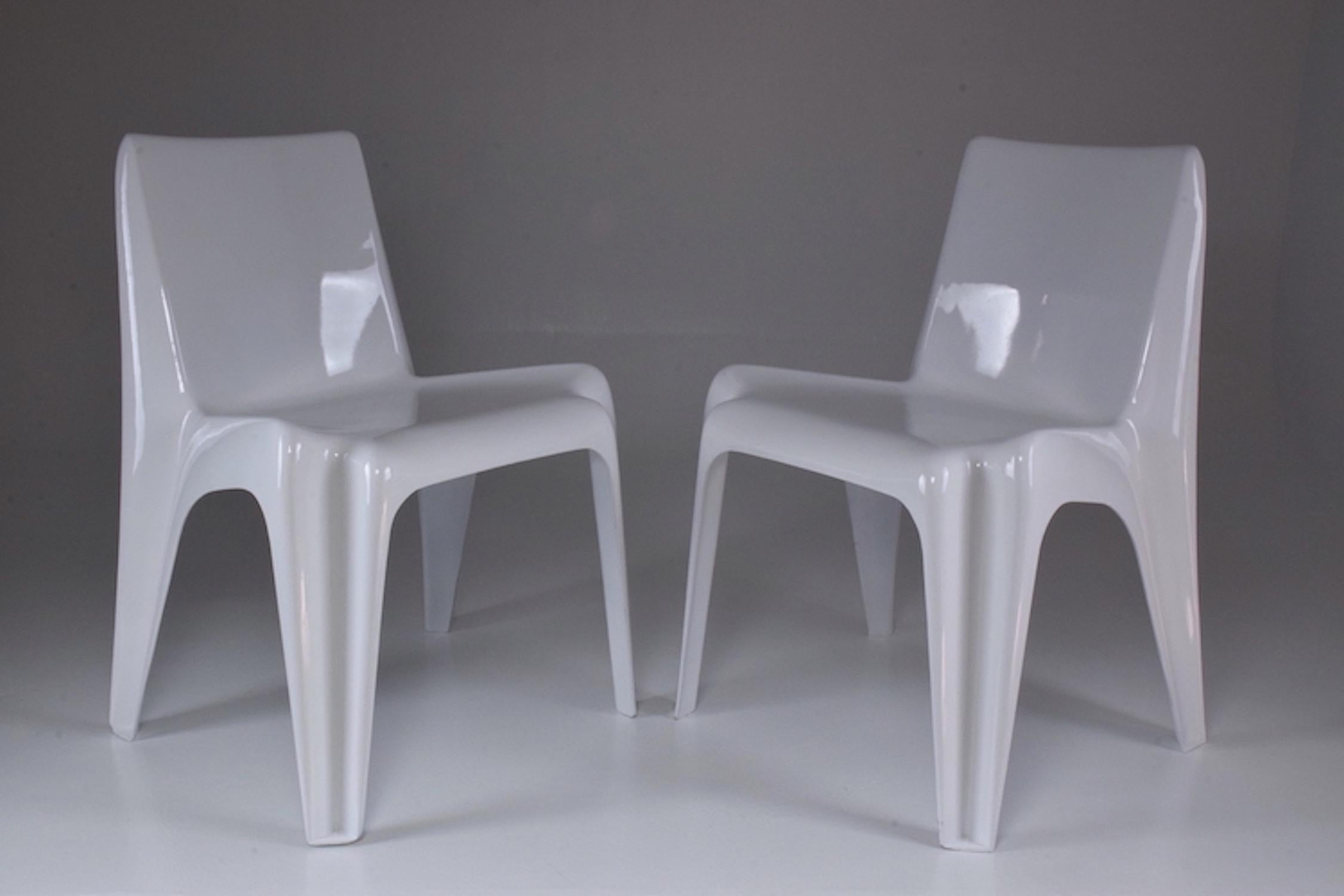 Pair of Midcentury BA1171 Chairs by Helmut Bätzner, 1960s 6