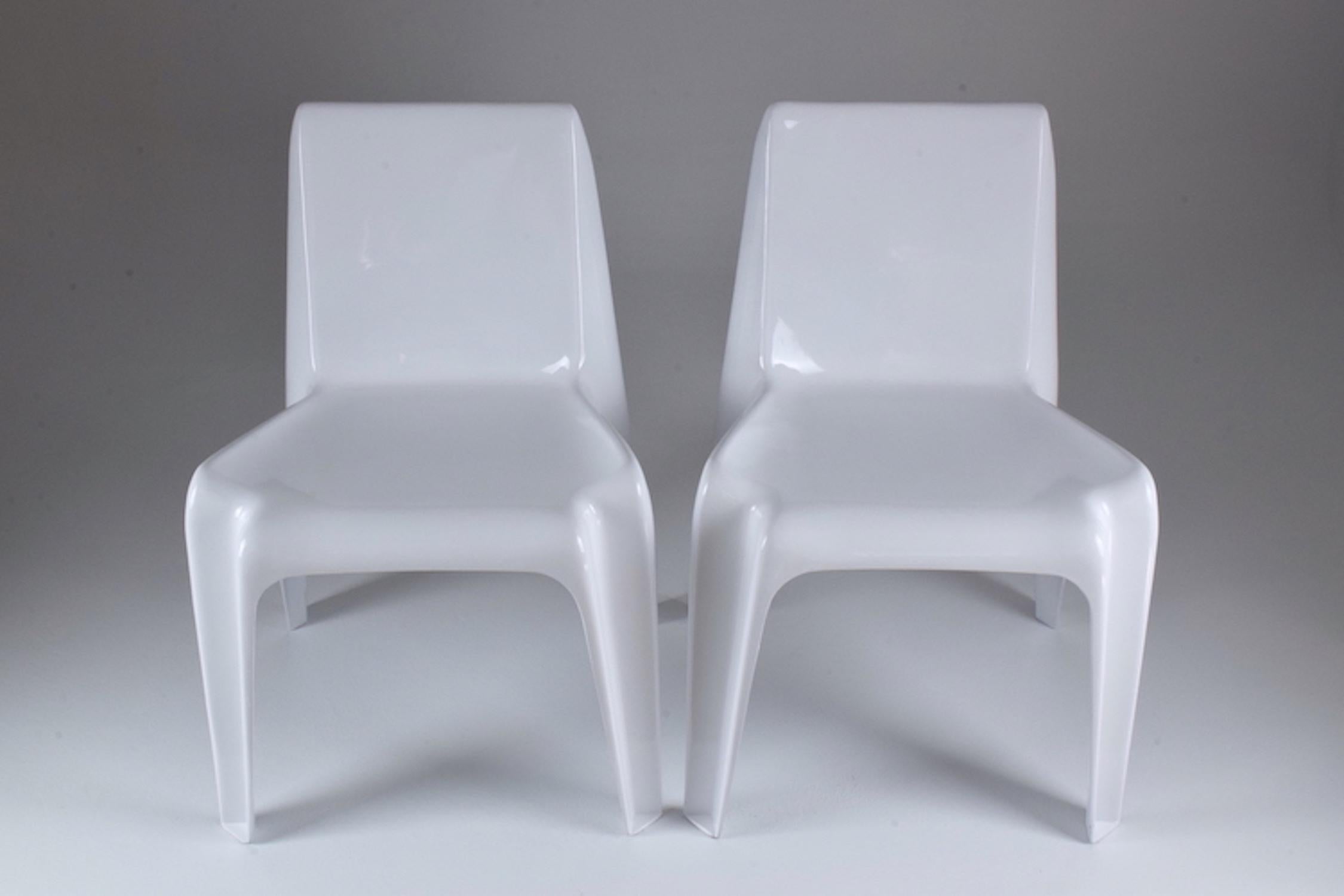 Pair of Midcentury BA1171 Chairs by Helmut Bätzner, 1960s 7