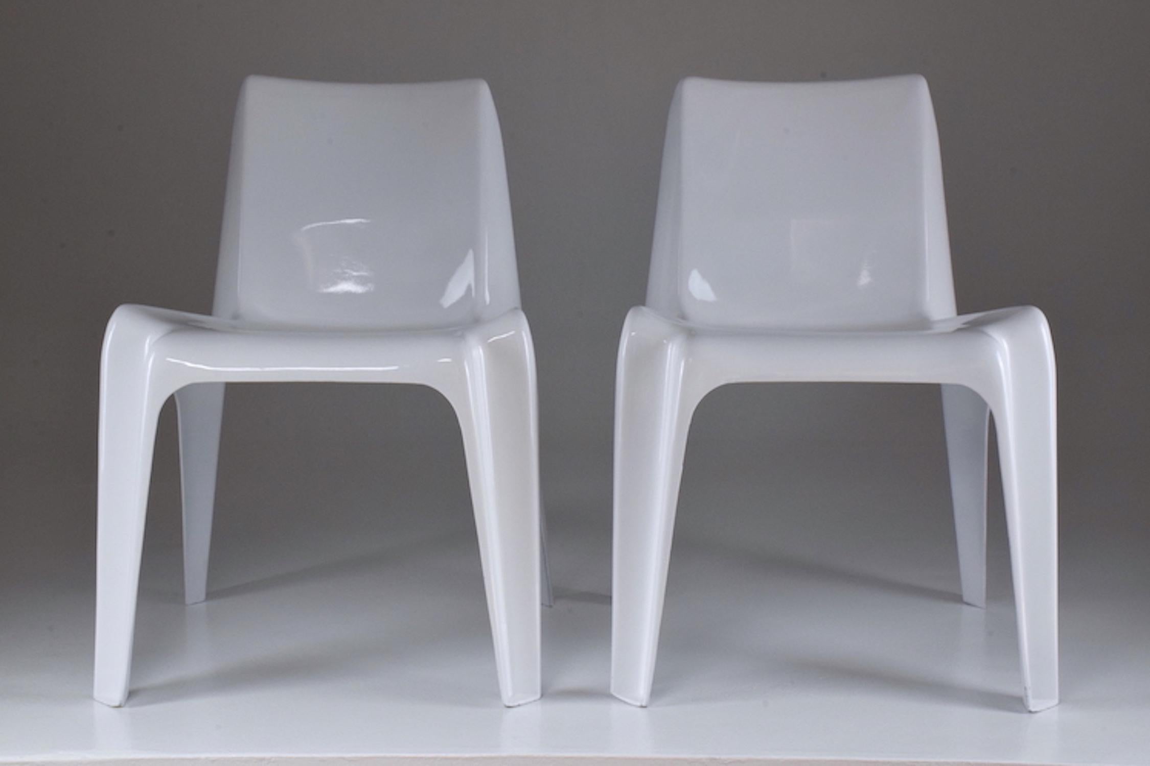 Mid-Century Modern Pair of Midcentury BA1171 Chairs by Helmut Bätzner, 1960s