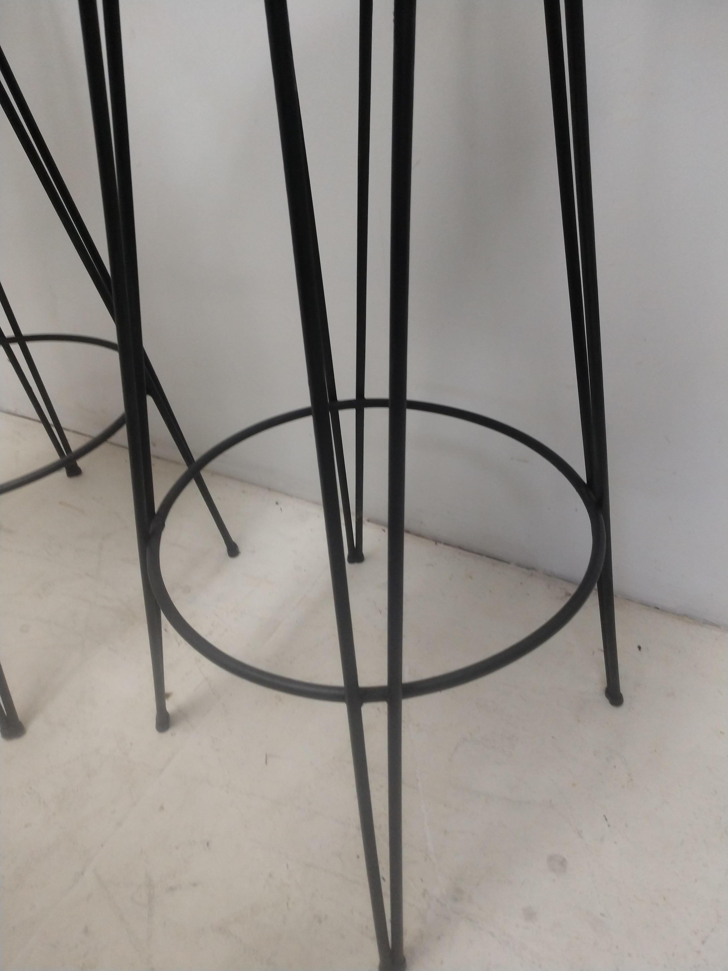 rush seat bar stools