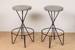 Pair of Mid Century Barstools by Paul Tuttle