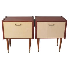 Pair of Mid Century Bedside Tables, 1950s