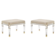 Pareja de bancos Mid Century