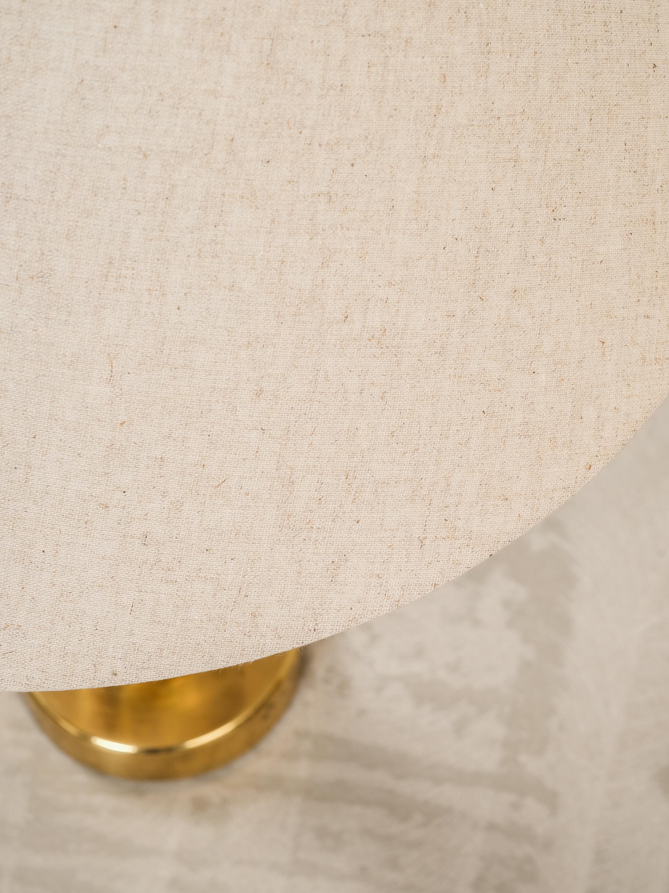 Pair of Mid-Century Brass Table Lamps by Kosta Elarmatur, Sweden, 1960s For Sale 2