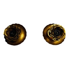 Pair of Mid-Century Brass Wall Lamps, Italy, 1960s