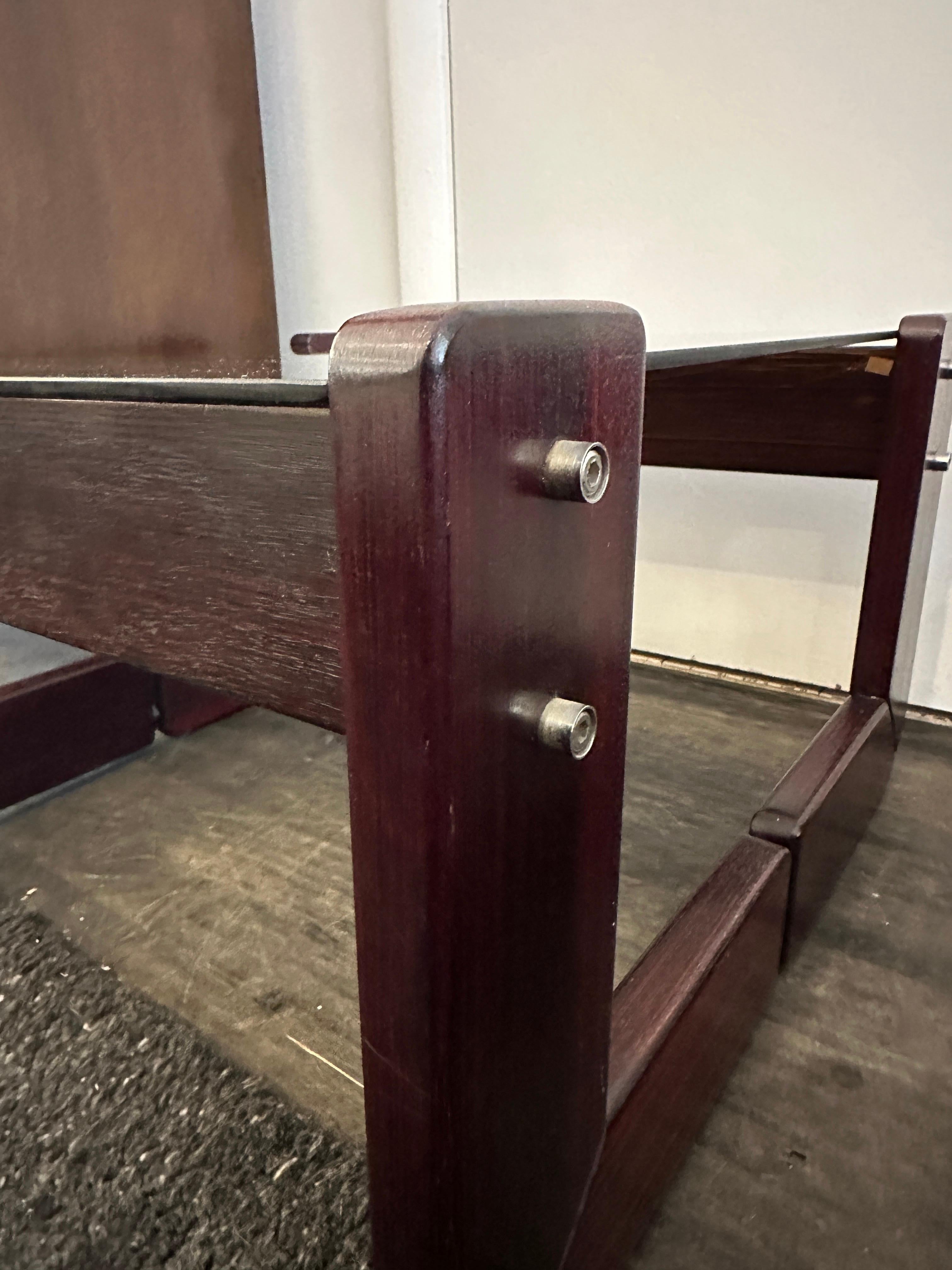 Paar brasilianische Palisander-Endtische aus der Mitte des Jahrhunderts von Percival Lafer (Mitte des 20. Jahrhunderts) im Angebot