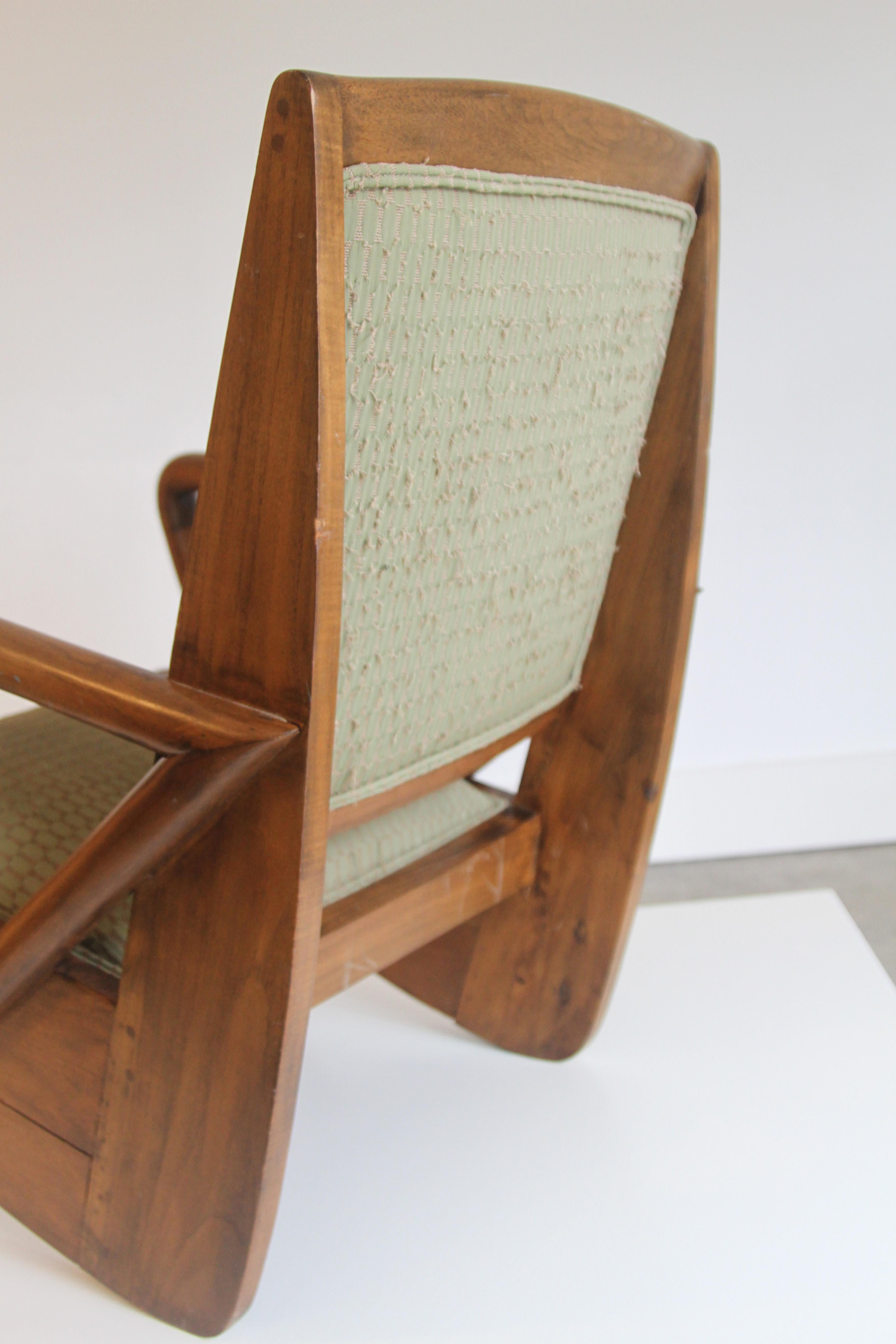 Pair of Midcentury Burma Bentwood Lounge Chairs 5