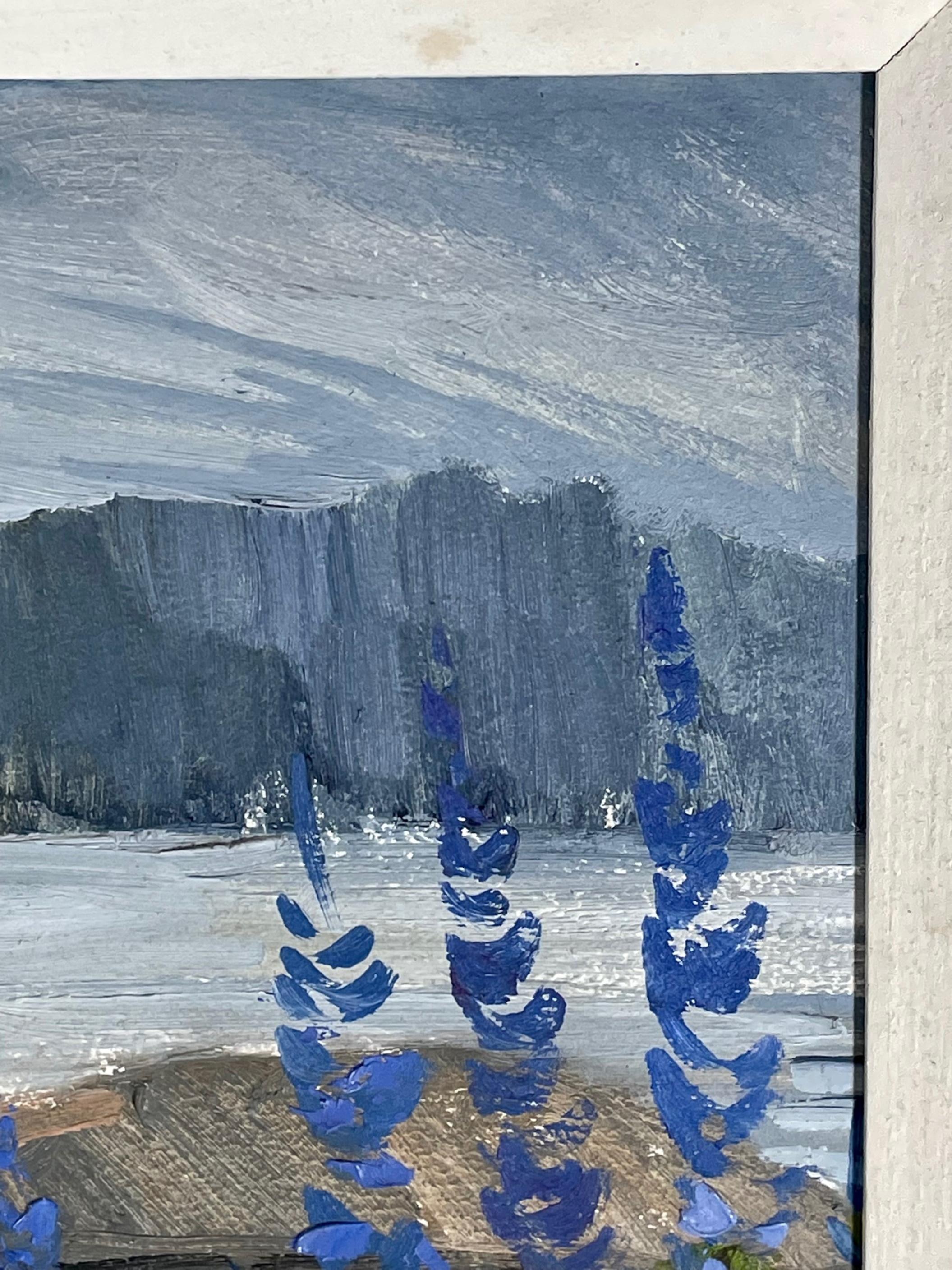 Pair of Mid-Century Canadian Signed Landscape Paintings In Good Condition In Vero Beach, FL