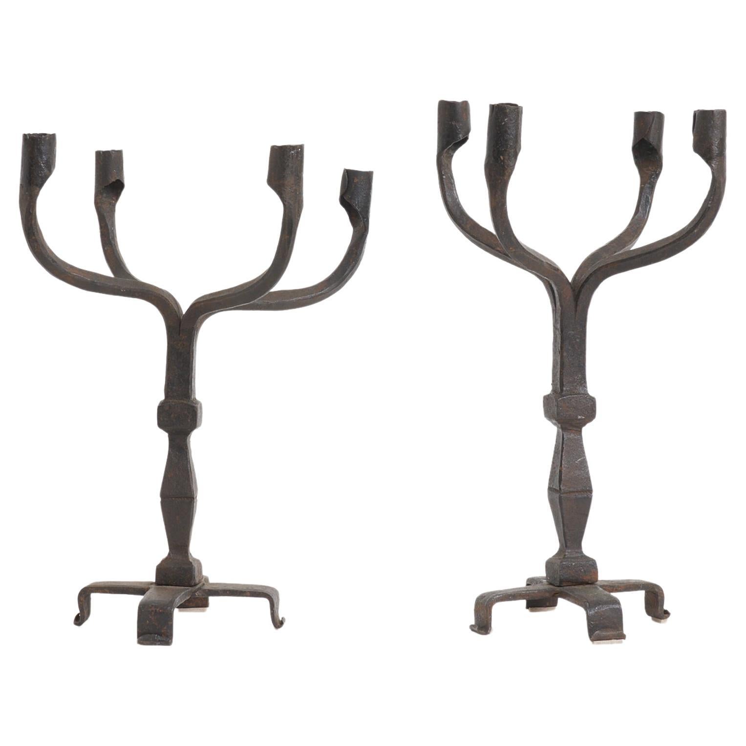 Pair of Midcentury Candelabras