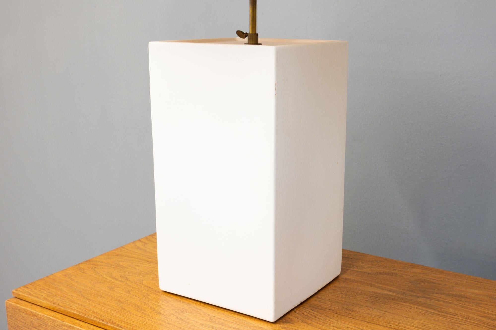 Milieu du XXe siècle Paire de lampes de table en céramique du milieu du siècle dernier en vente