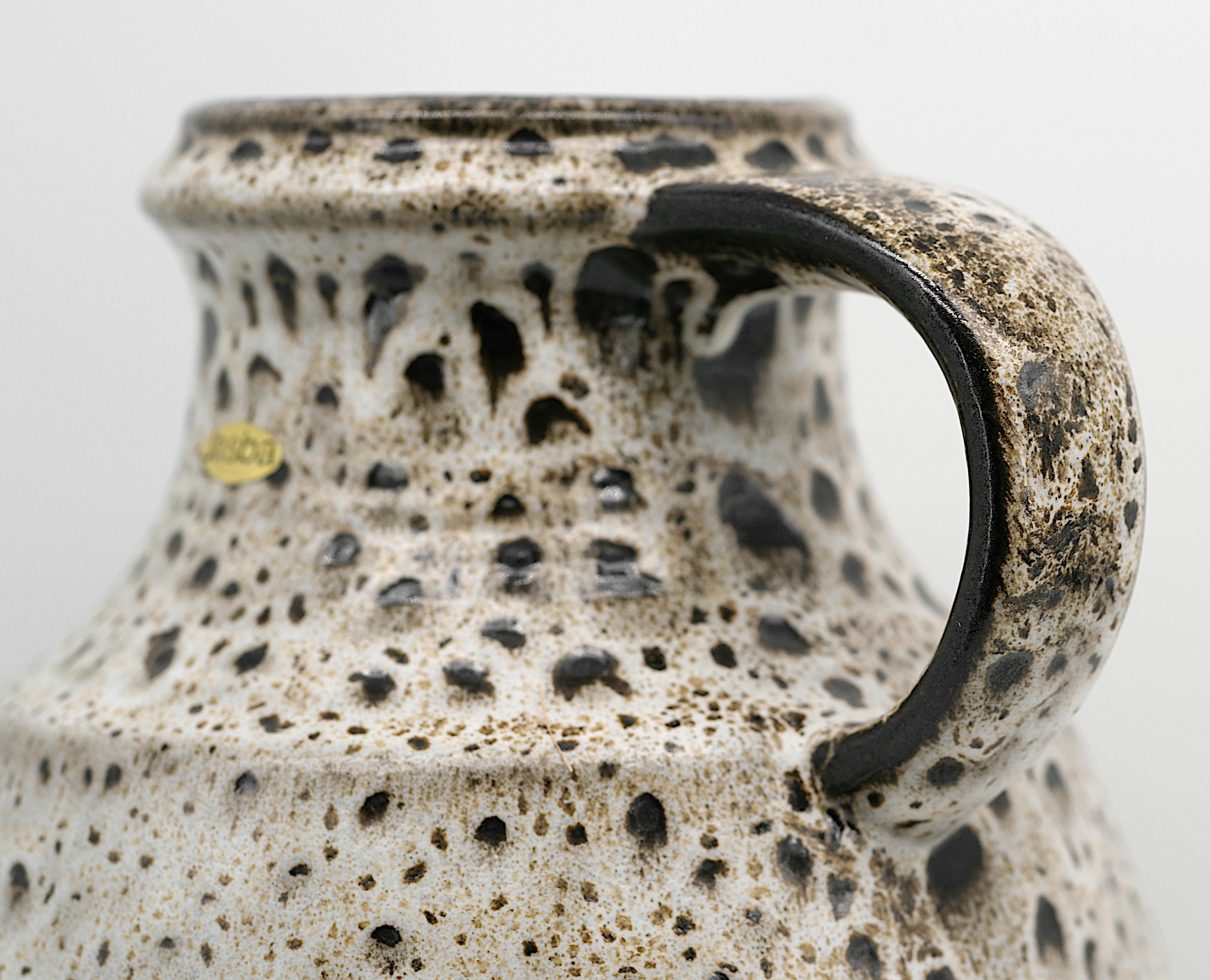 Céramique Paire de vases en céramique du milieu du siècle, Allemagne, fin des années 1960, peut-être des lampes en vente