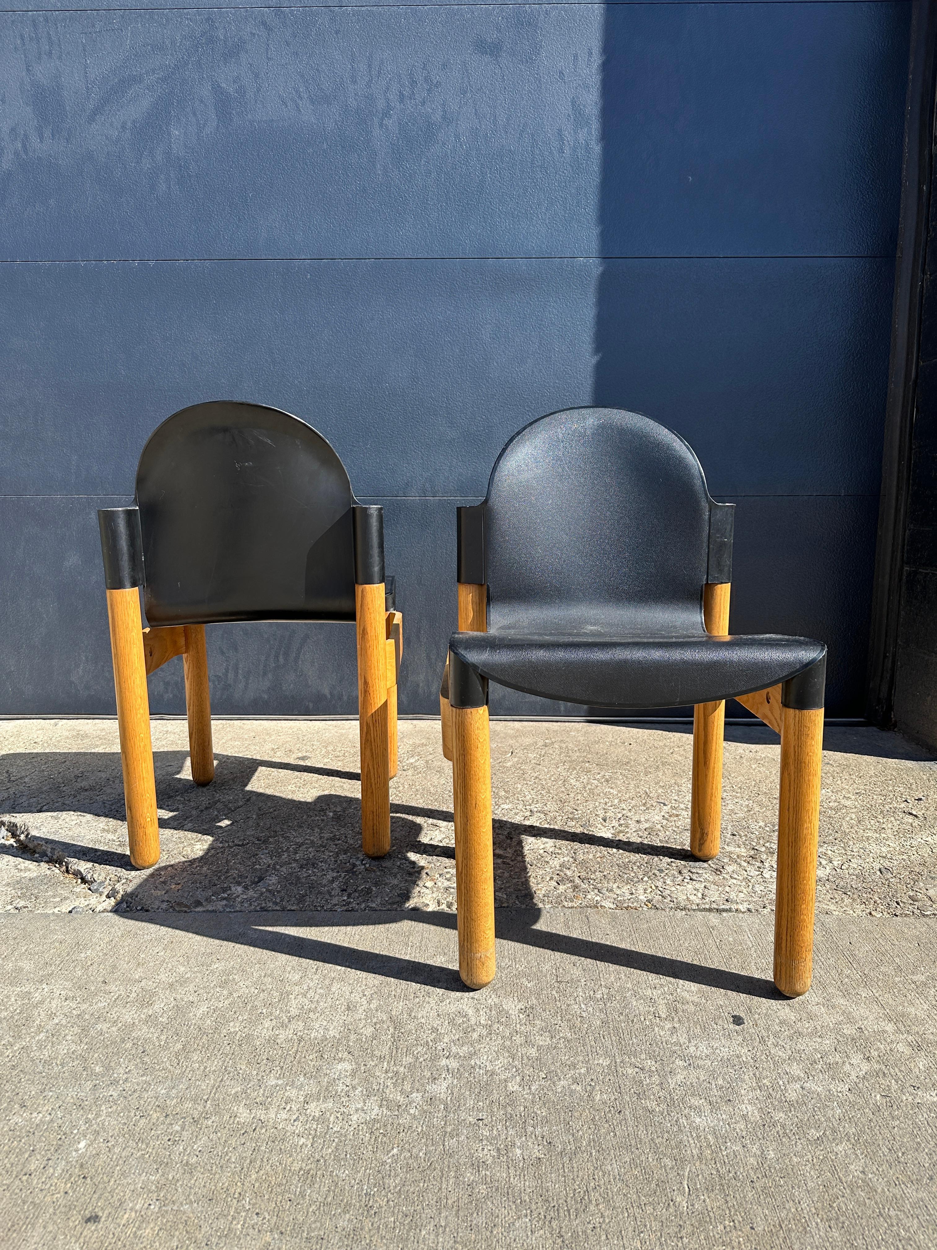 Ein Paar Flex-Stühle aus der Mitte des Jahrhunderts, entworfen von Gerd Lange für Thonet (Bugholz) im Angebot