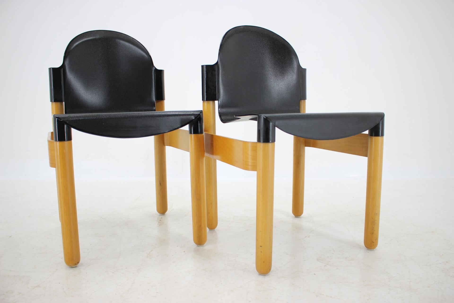 Pair of Midcentury Chair Flex Designed by Gerd Lange for Thonet, Germany, 1970s In Good Condition In Praha, CZ