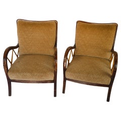 Paar Stühle aus der Mitte des Jahrhunderts