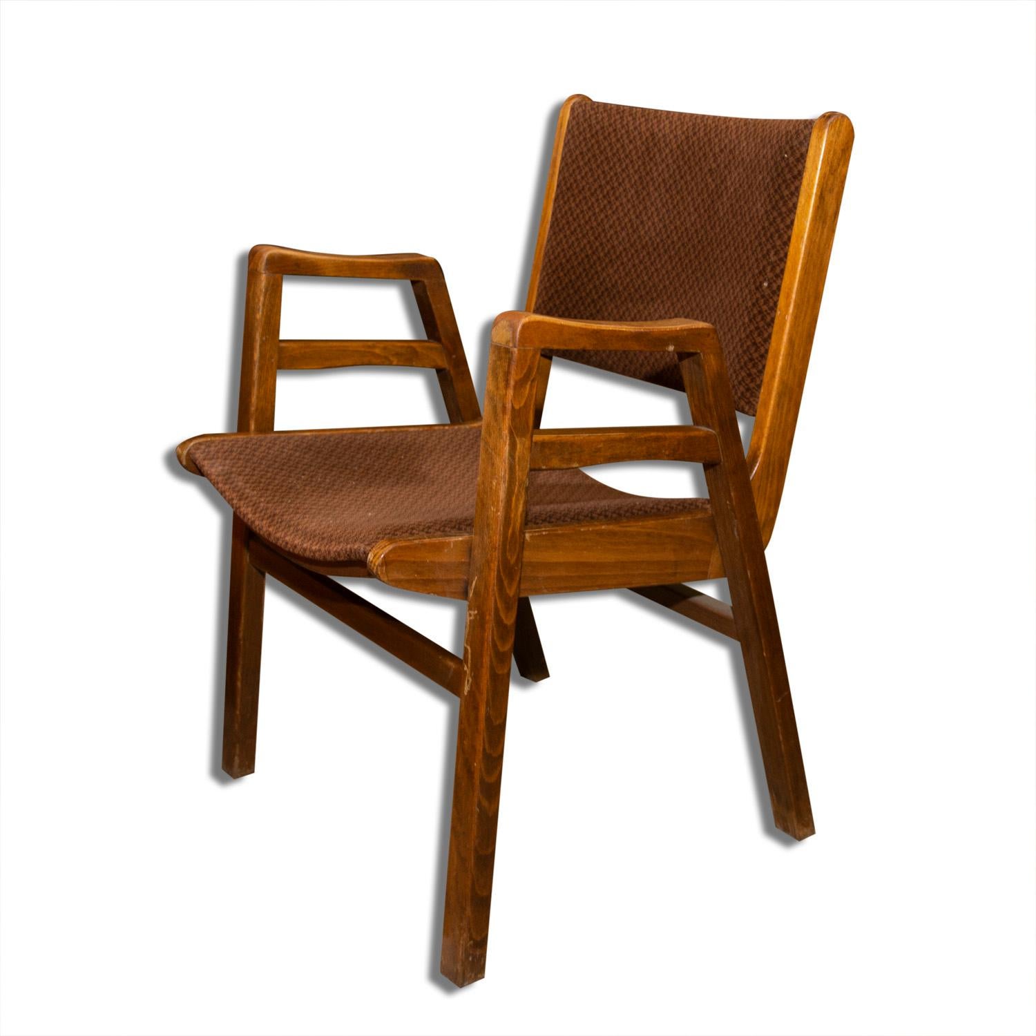 Pair of Midcentury Chairs by František Jirák, Czechoslovakia In Good Condition For Sale In Prague 8, CZ