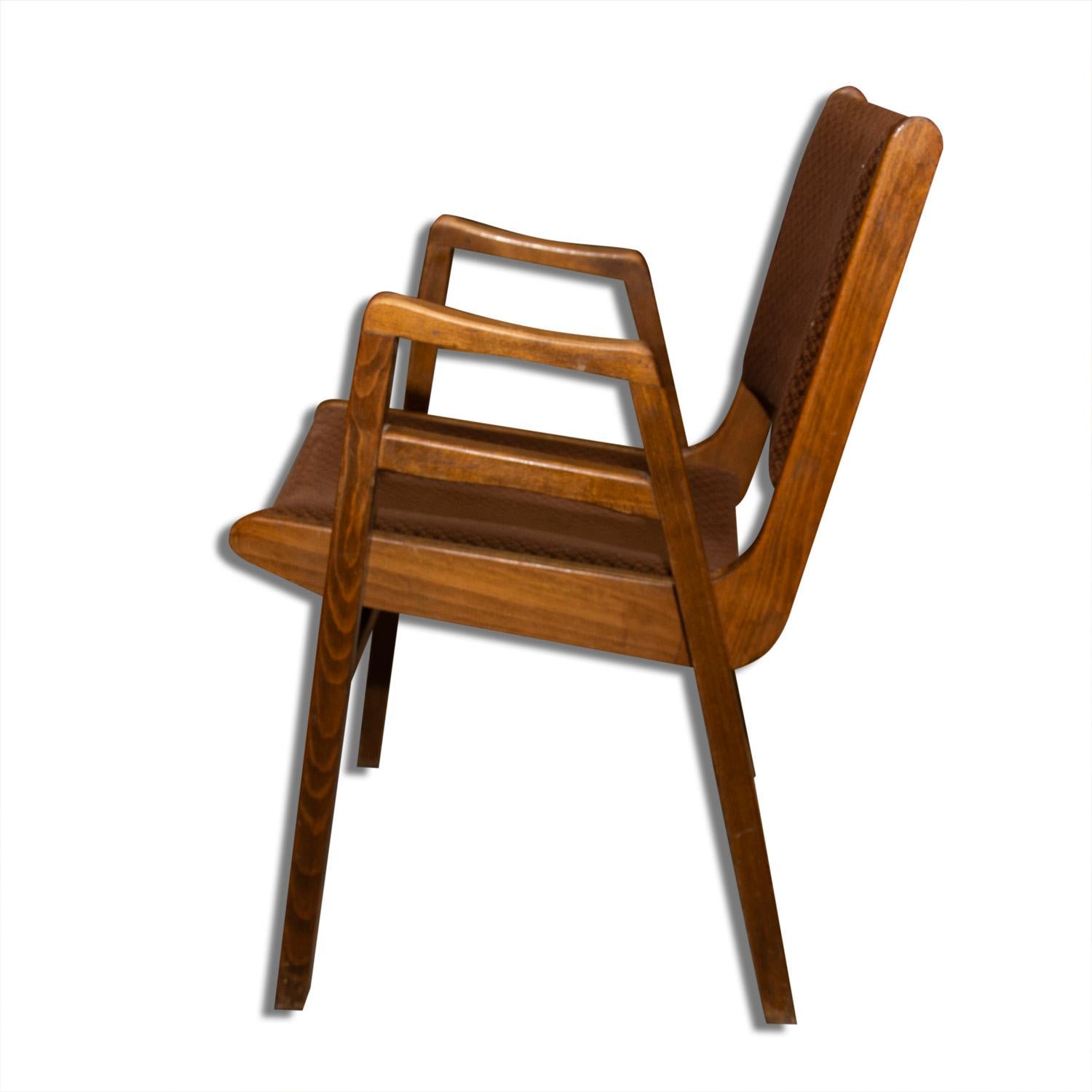 Upholstery Pair of Midcentury Chairs by František Jirák, Czechoslovakia For Sale