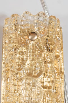 Pair of Midcentury Champagne Glass Sconces by Carl Fagerlund for Orrefors