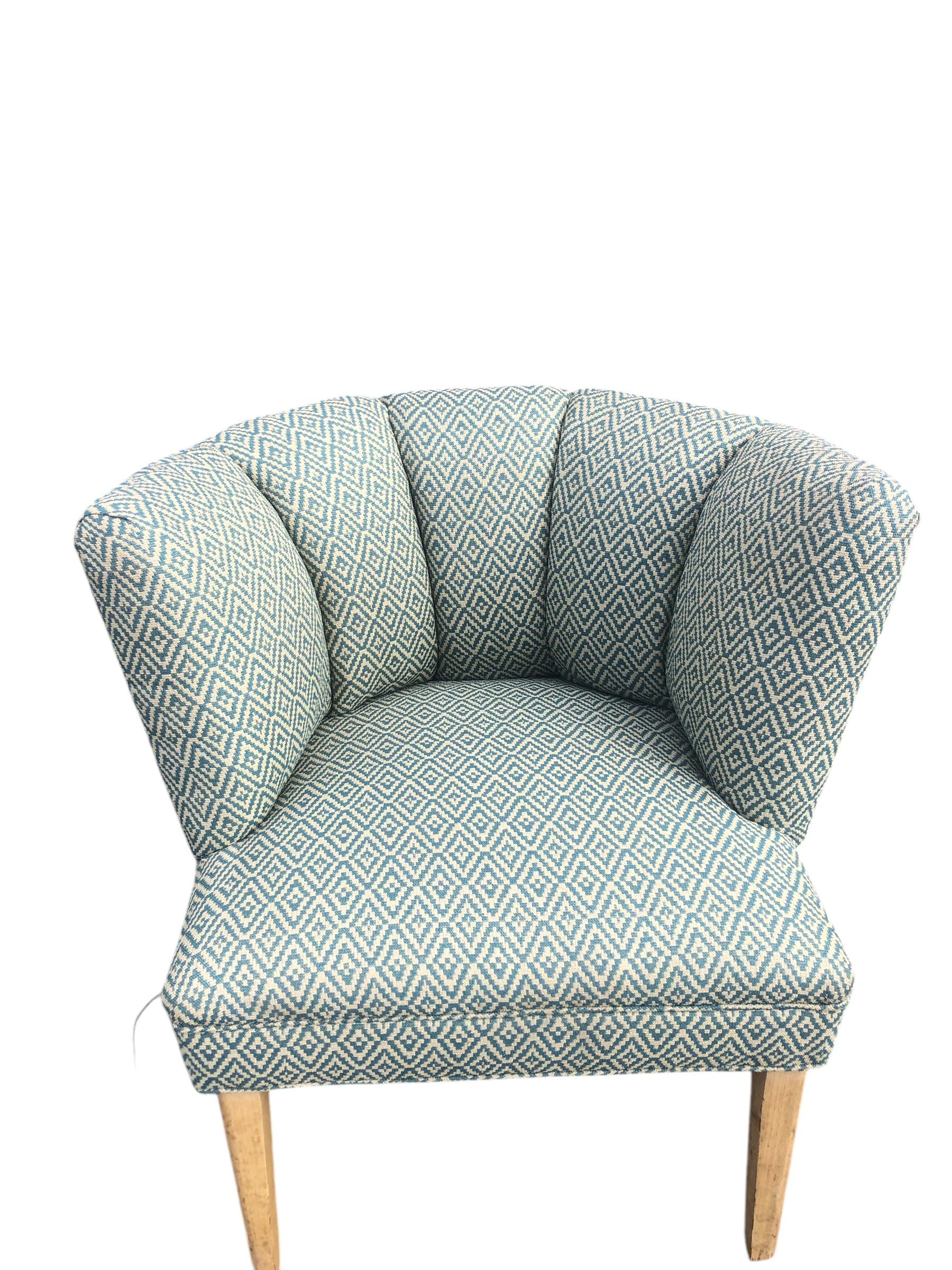 Mid-Century Modern Paire de chaises longues à dossier Channel du milieu du siècle dernier en vente
