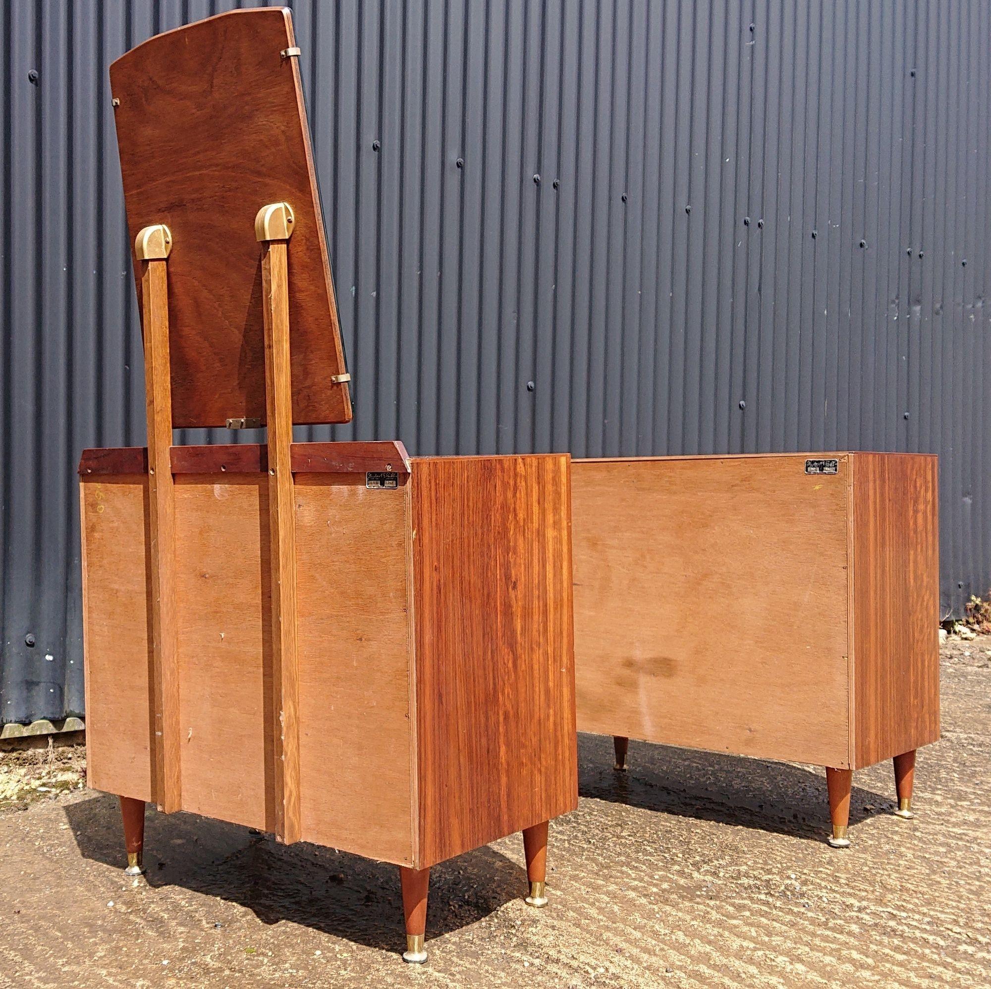 Pair of Mid Century Chests of Drawers by Herbert E Gibbs For Sale 6