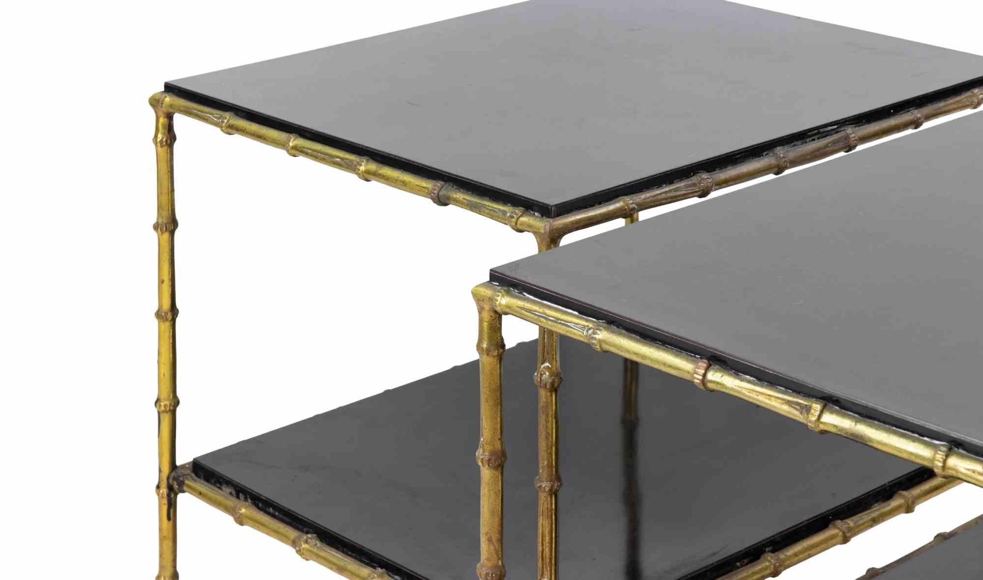 20ième siècle Paire de  Tables basses du milieu du siècle, Italie, milieu du 20e siècle en vente