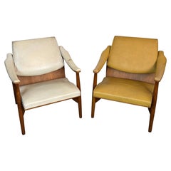 Paar dänische Bugholzsessel von Thonet aus der Jahrhundertmitte