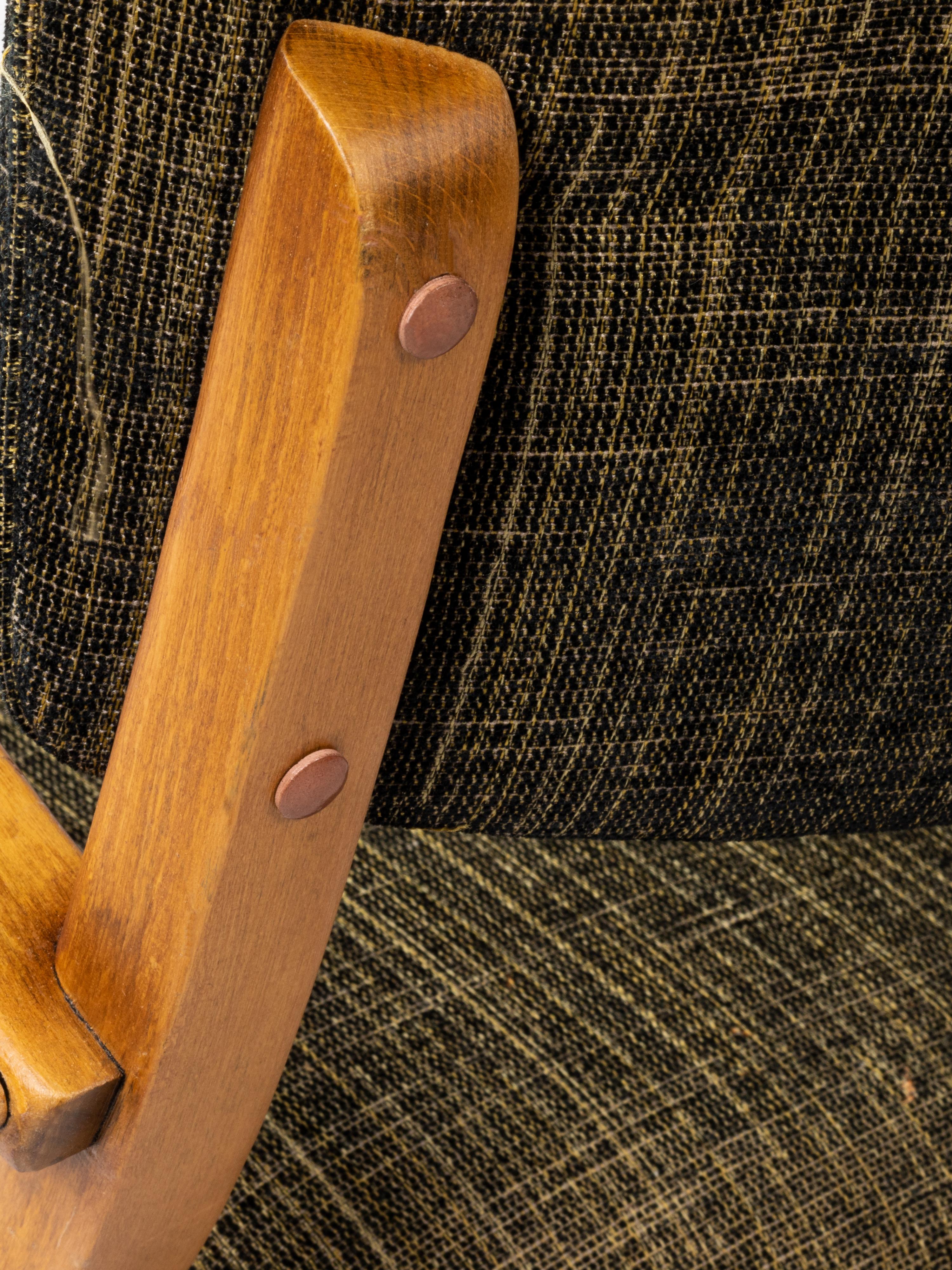 Paire de chaises du milieu du siècle, (1952-1960), Danemark État moyen - En vente à Lisbon, PT