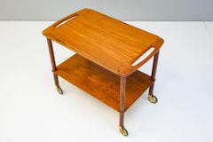 Pair of Mid-Century Danish Drinks Trolleys