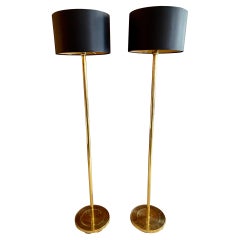 Pair of Mid-Century Danish Floor Lamps by Abo Randers