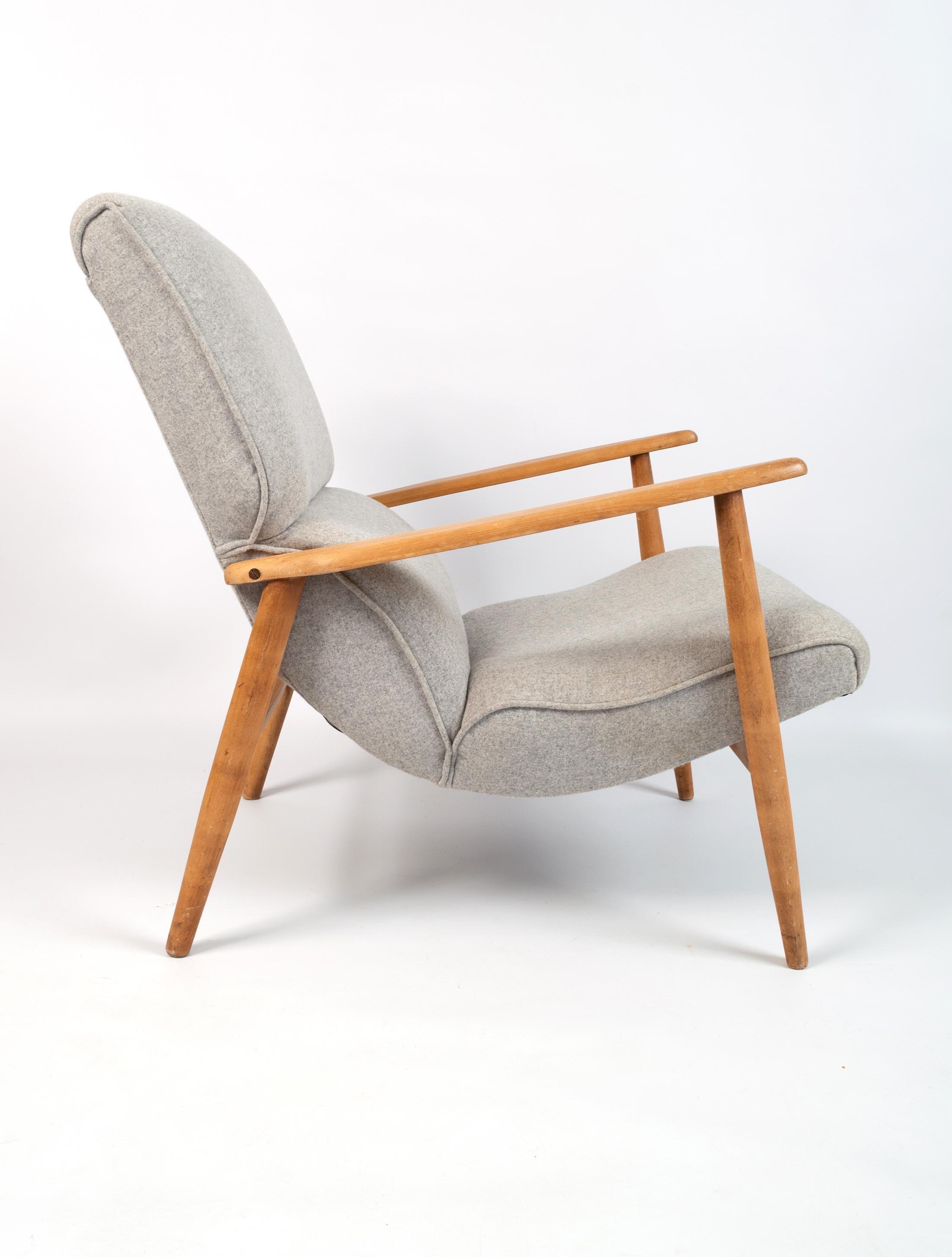 mid century danish armchair
