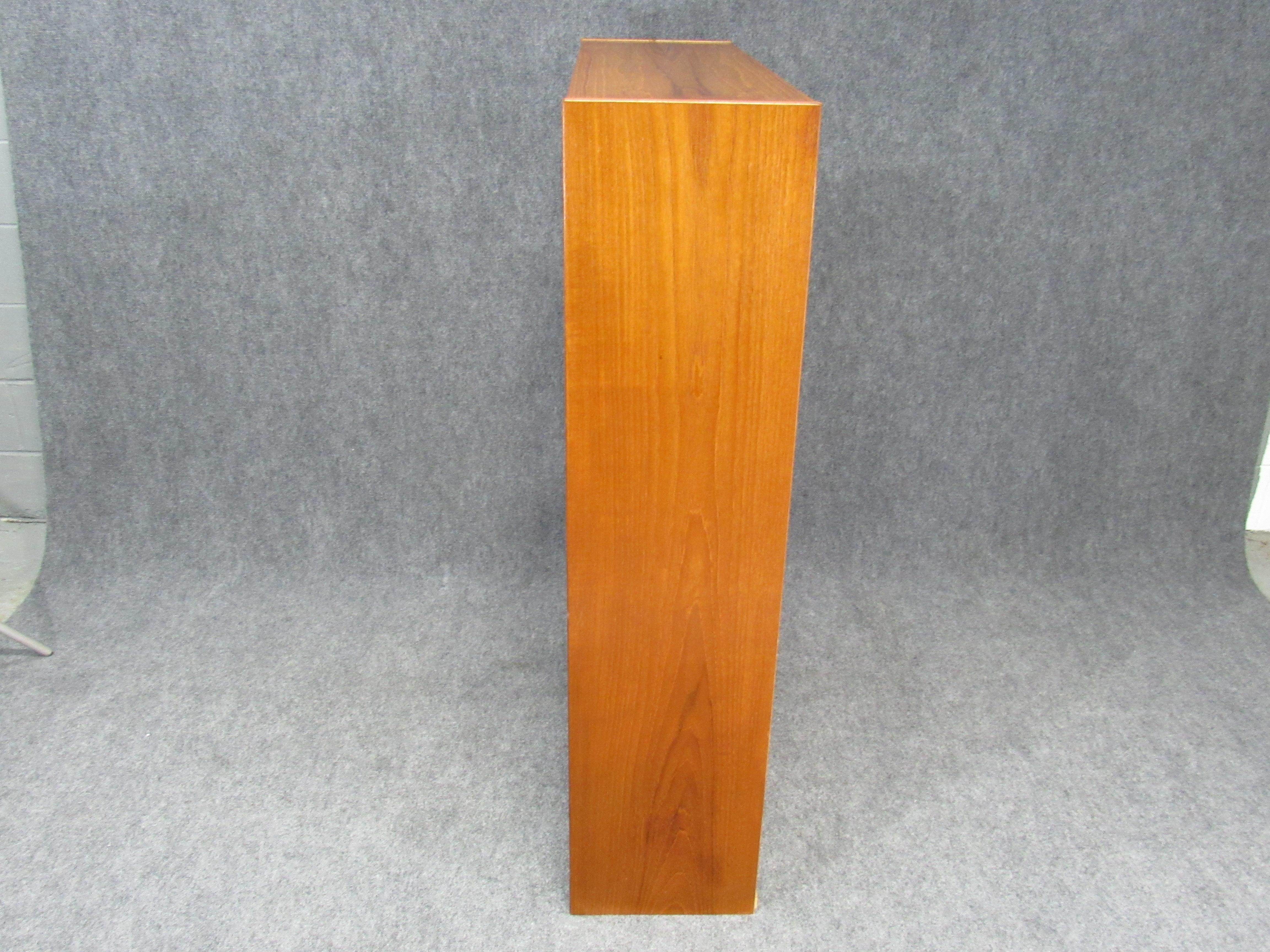 Pair of Midcentury, Danish Modern Teak Cabinets by Poul Hundevad for HU 2