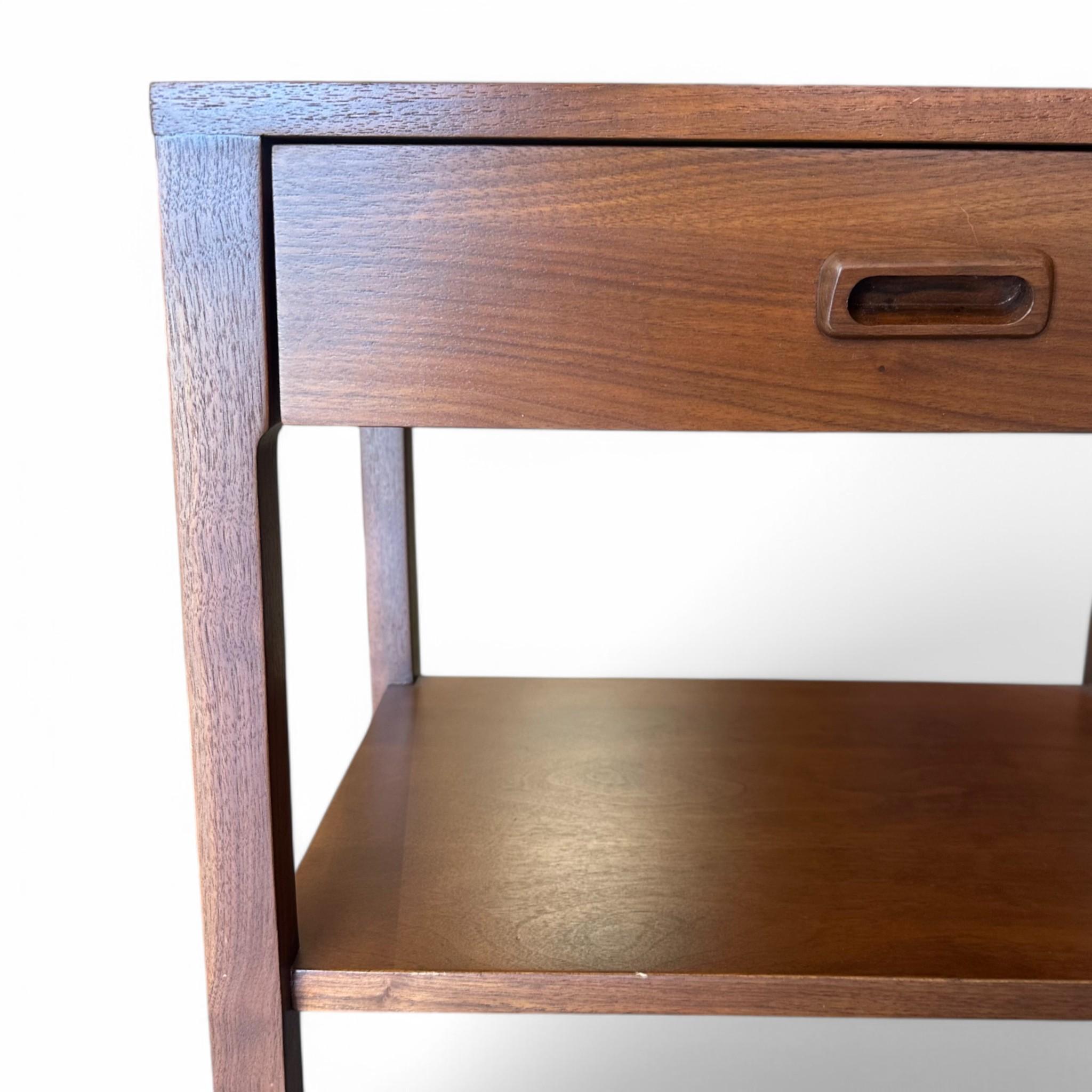 20th Century Pair of Mid Century Danish Nightstands