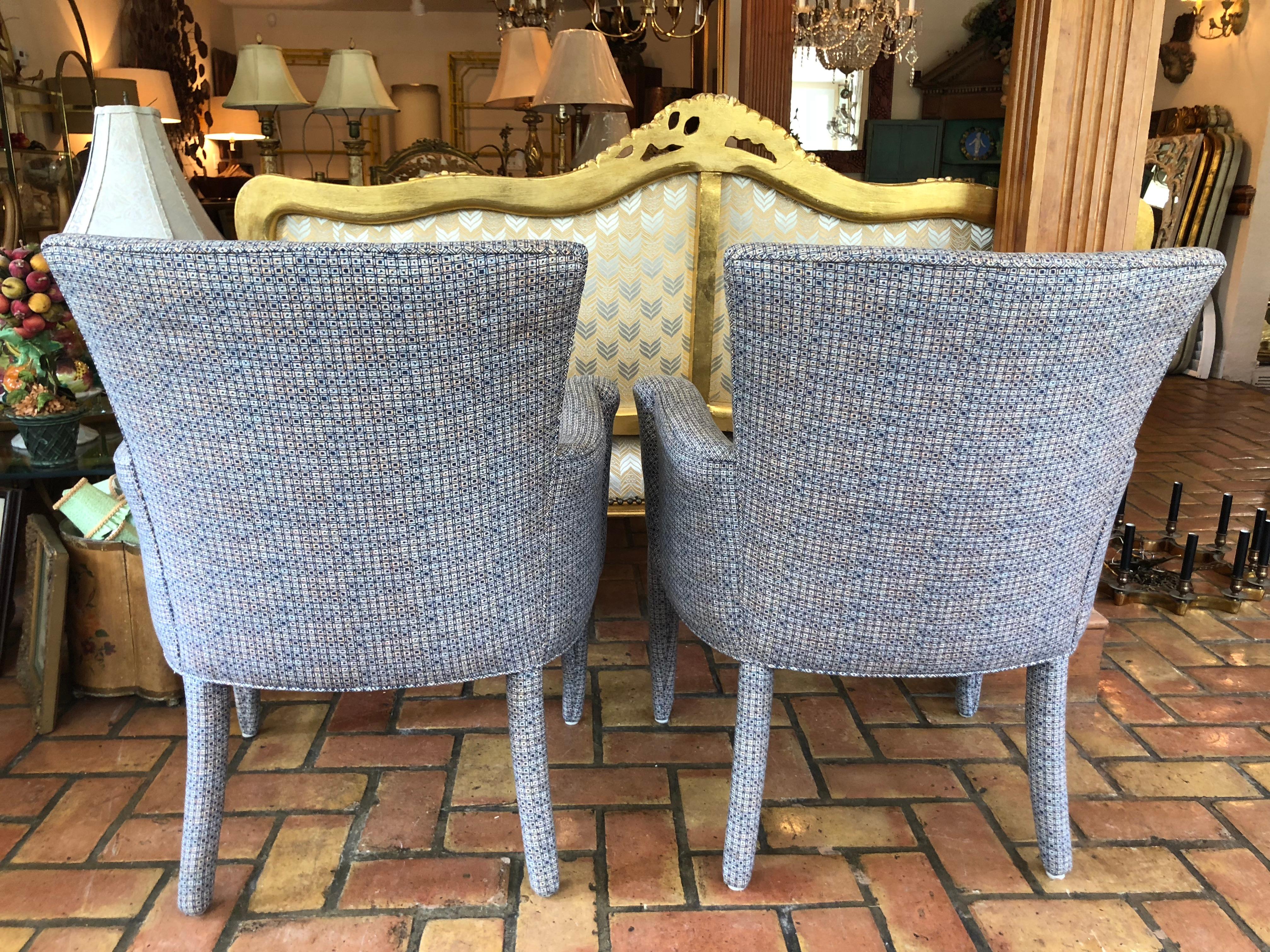 Pair of Mid-Century Danish Upholstered Chairs 4