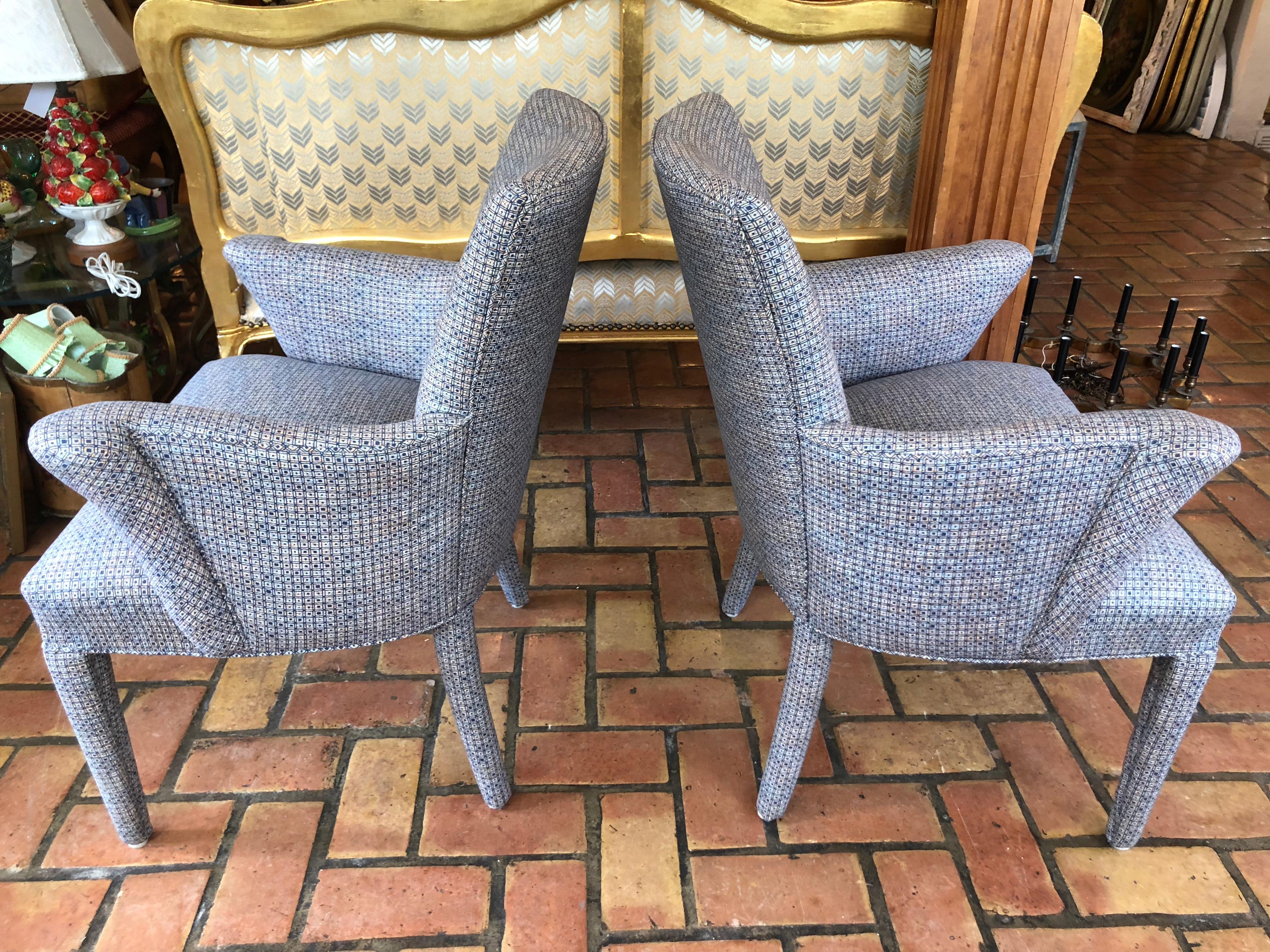 Upholstery Pair of Mid-Century Danish Upholstered Chairs