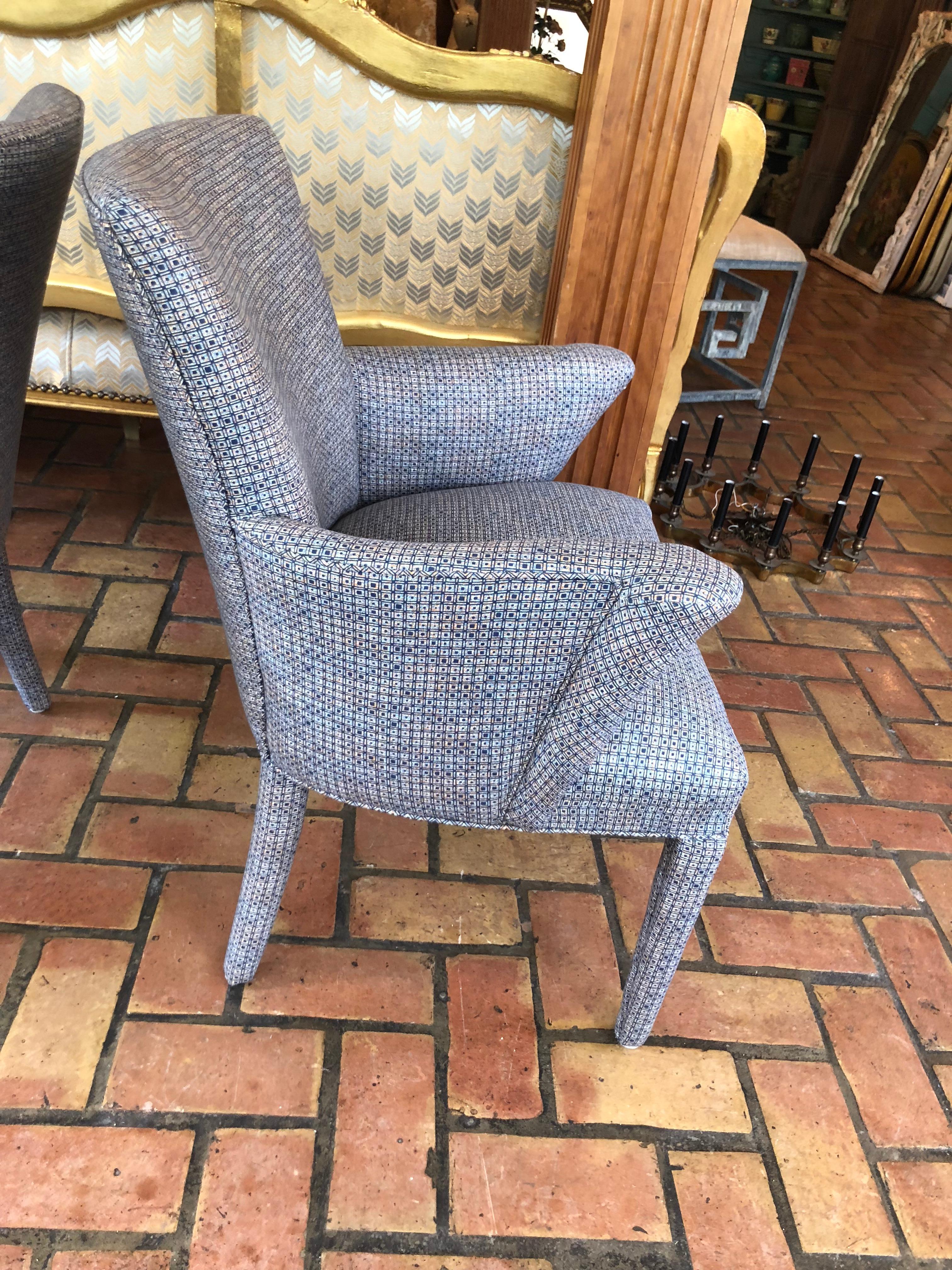 Pair of Mid-Century Danish Upholstered Chairs 1