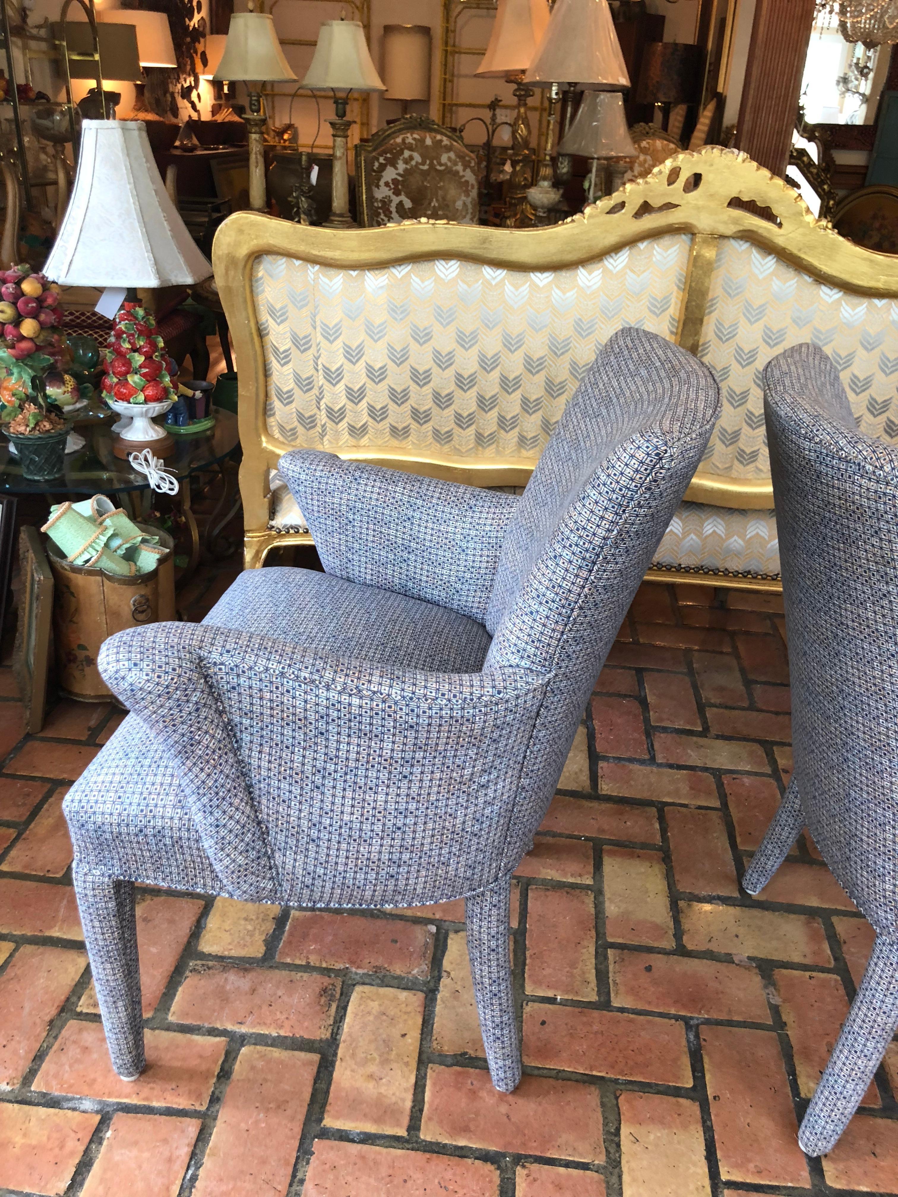 Pair of Mid-Century Danish Upholstered Chairs 2