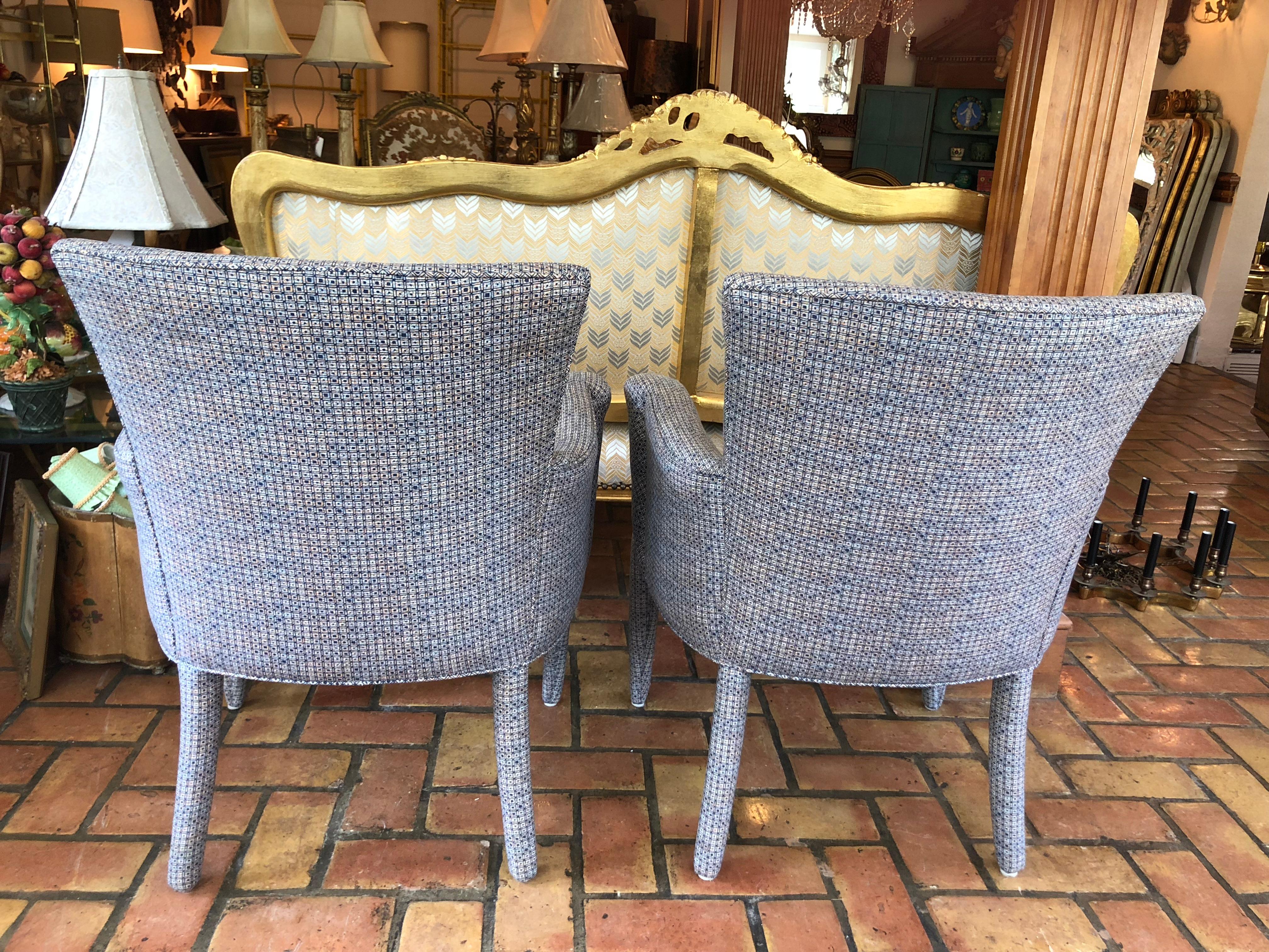 Pair of Mid-Century Danish Upholstered Chairs 3
