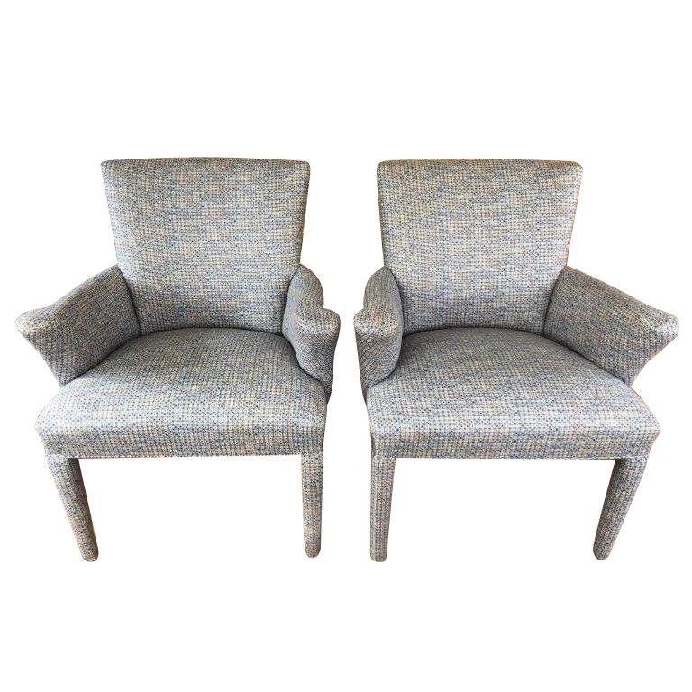Pair of Mid-Century Danish Upholstered Chairs