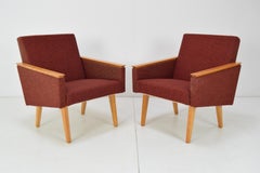 Ein Paar Sessel im Mid-Century-Design, 1960er Jahre